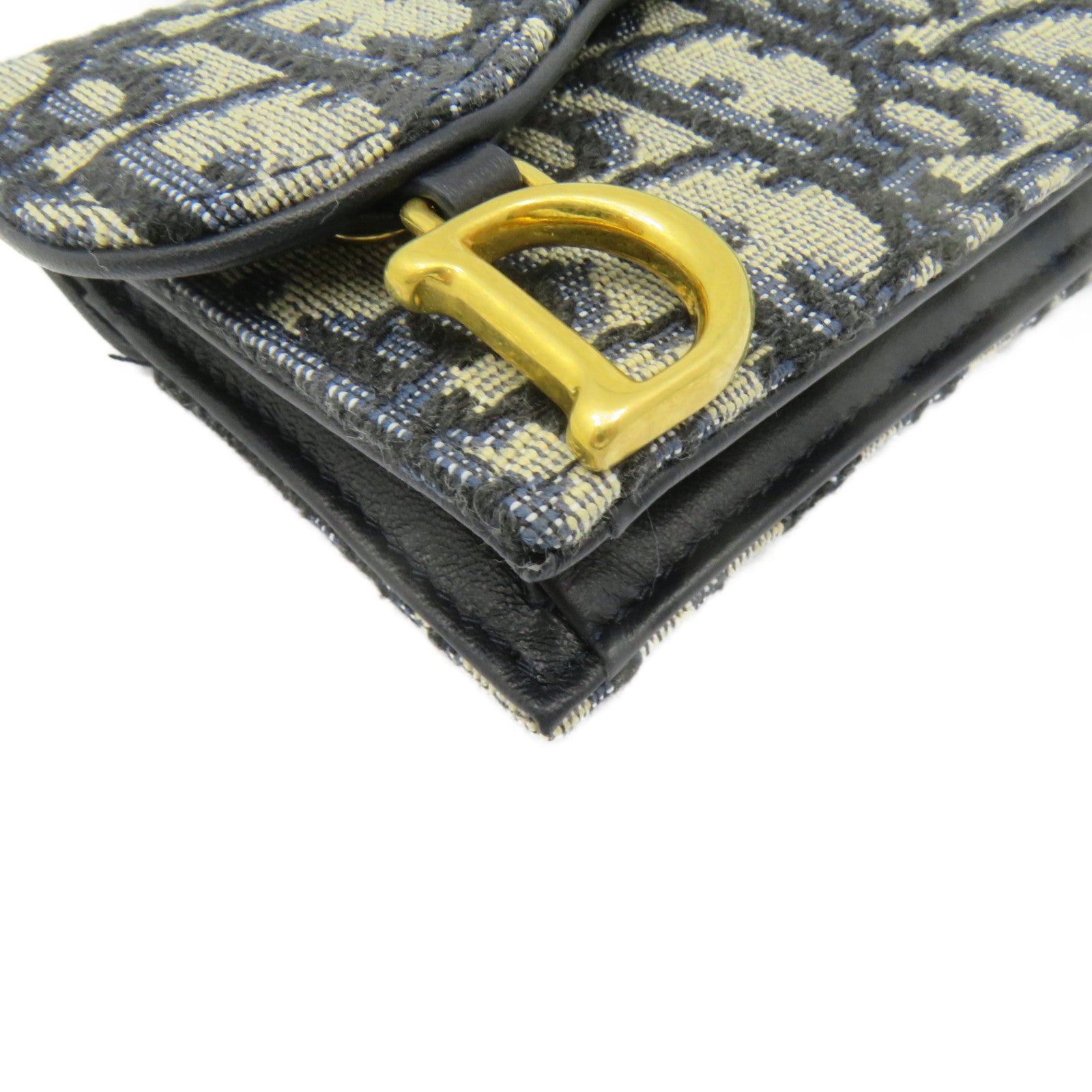 Dior 帆布Card Holder卡套寶藍色