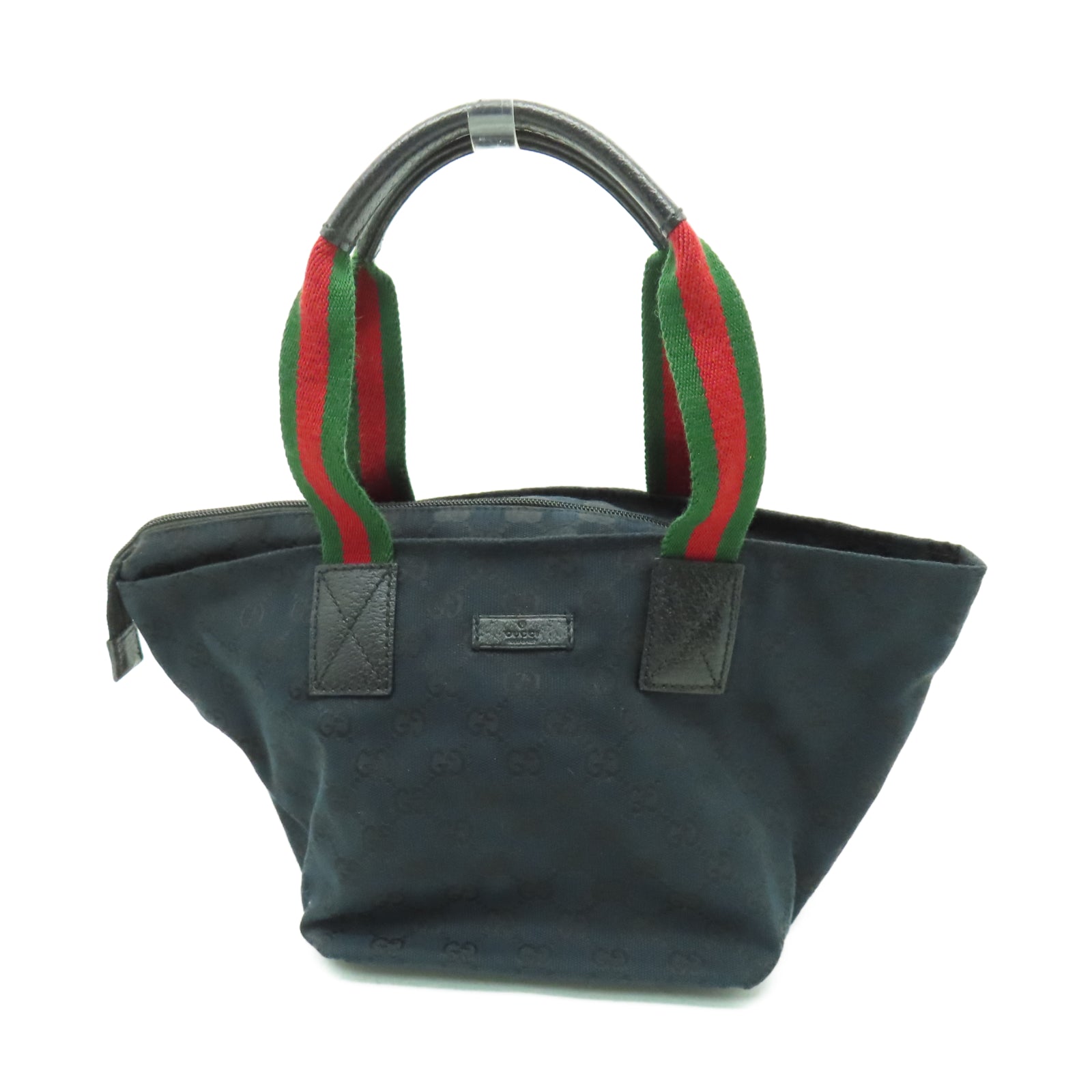 GUCCI 【激減優惠】帆布Shoulder Bag肩背袋黑色/深藍色