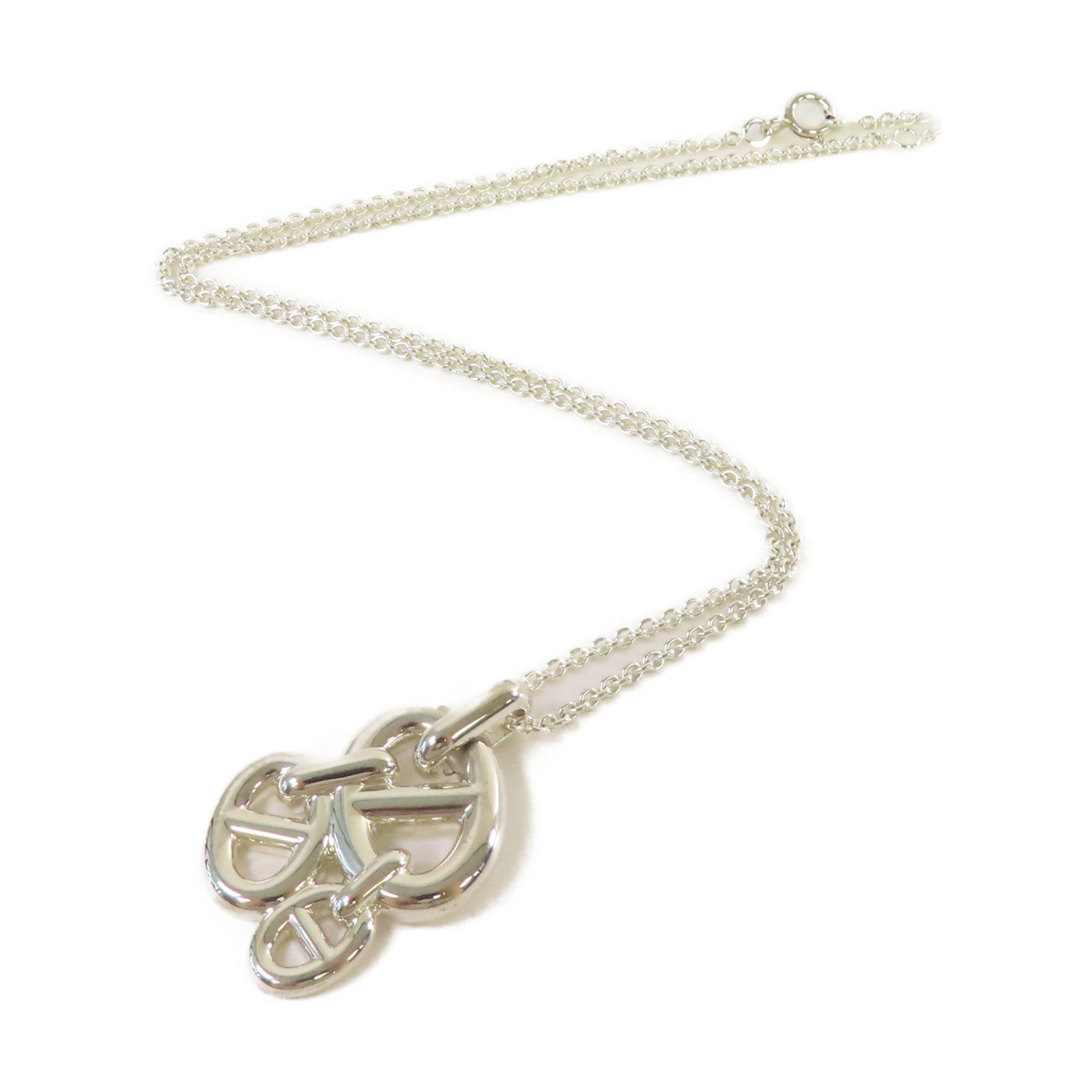 HERMES 925純銀Chaine d'ancre Necklace項鏈