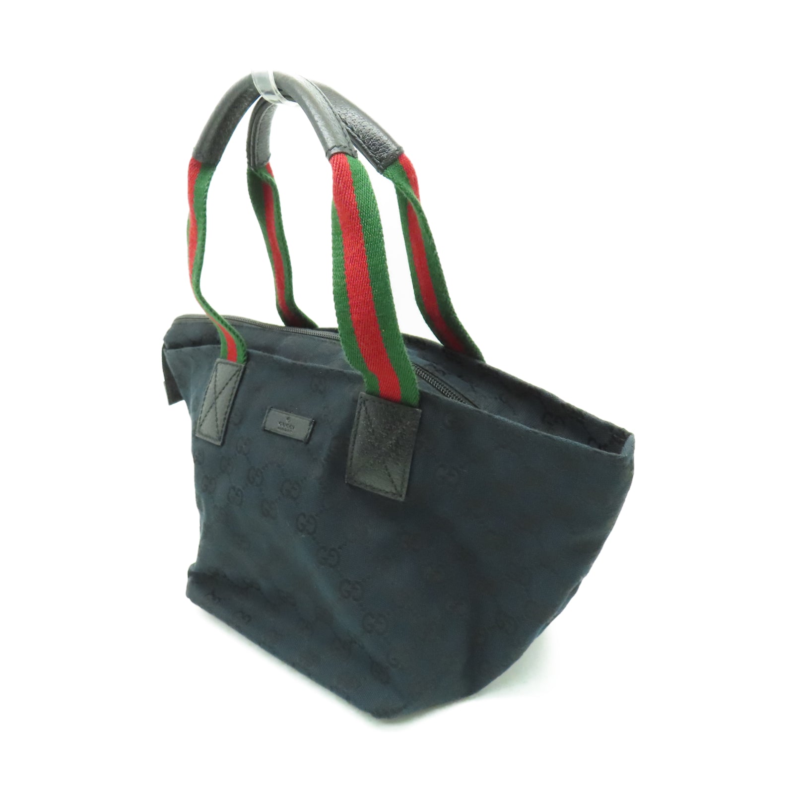 GUCCI 【激減優惠】帆布Shoulder Bag肩背袋黑色/深藍色