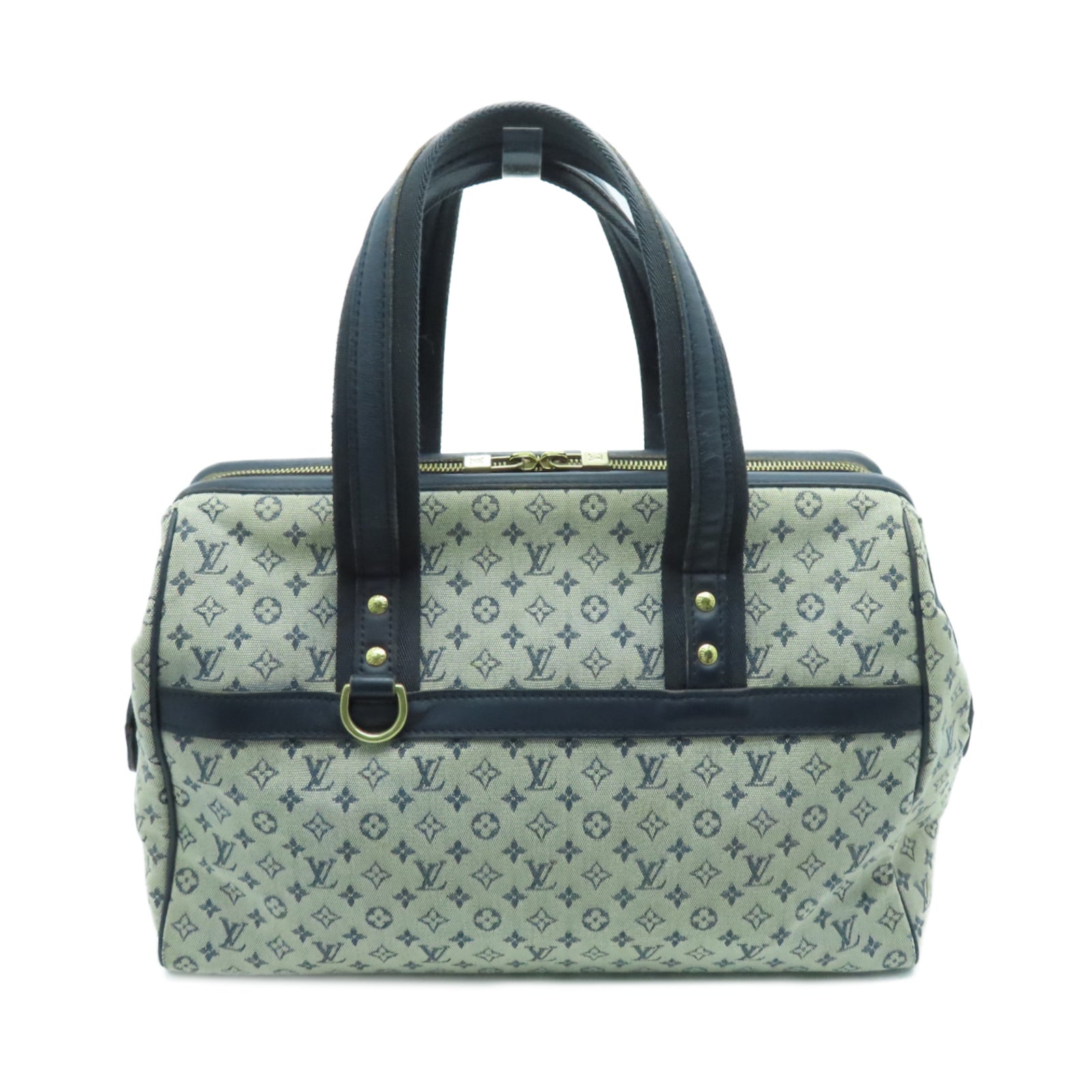 LOUIS VUITTON 【激減優惠】Monogram Mini Josephine GM金扣肩背袋灰色