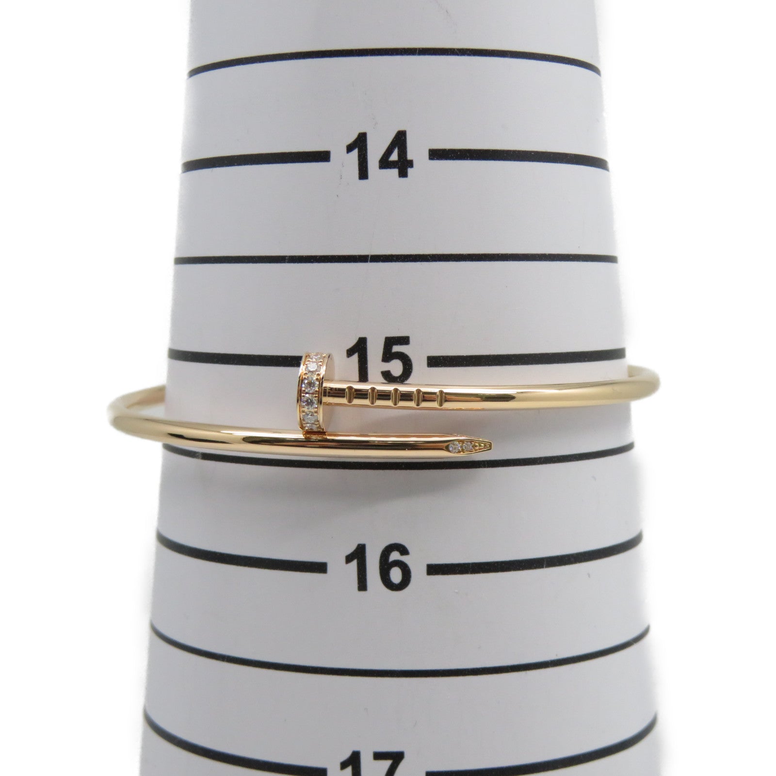 CARTIER 18K玫瑰金Juste Un Clou Bracelet手鐲粉金色