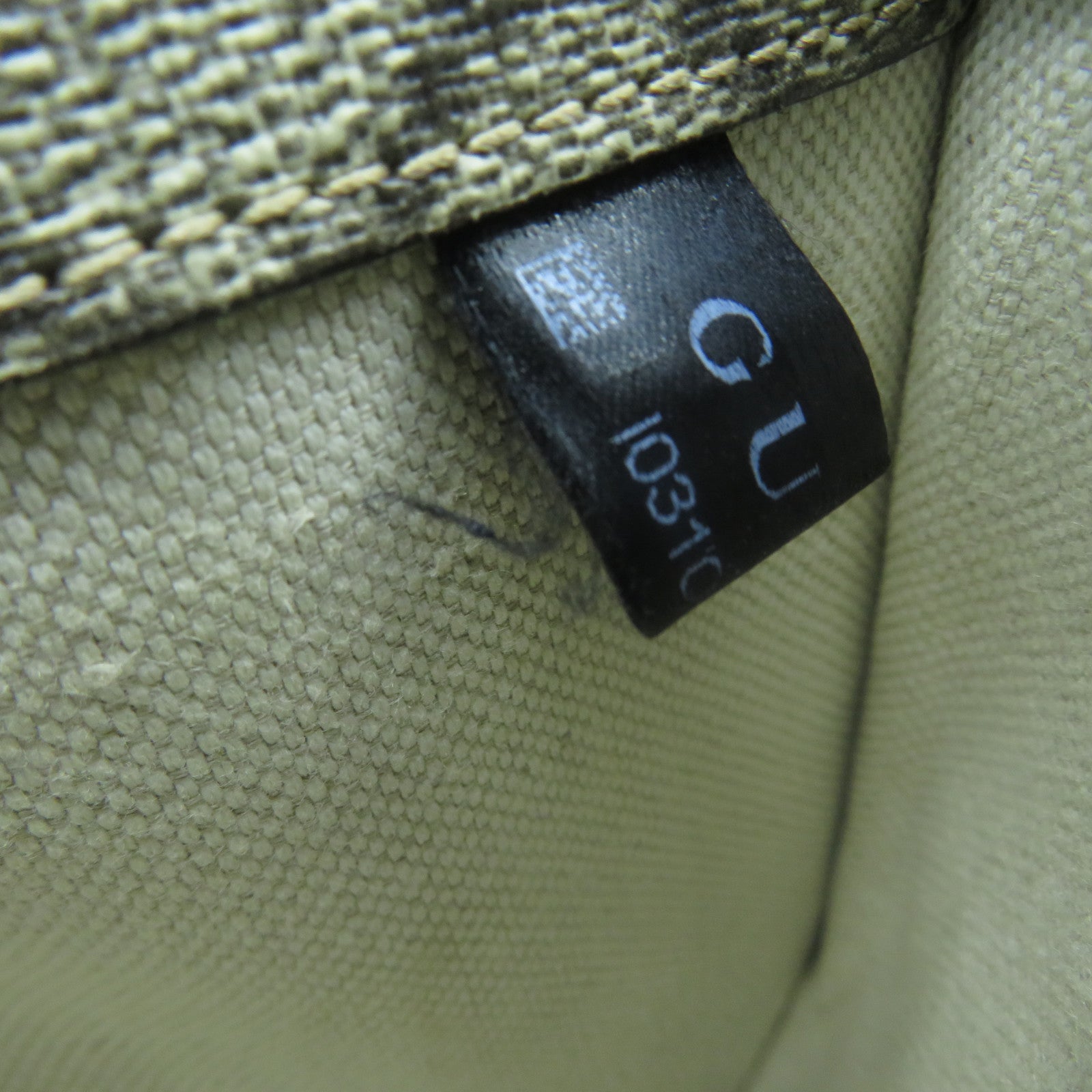 GUCCI 塗層帆布Waist Bag金扣腰包啡色
