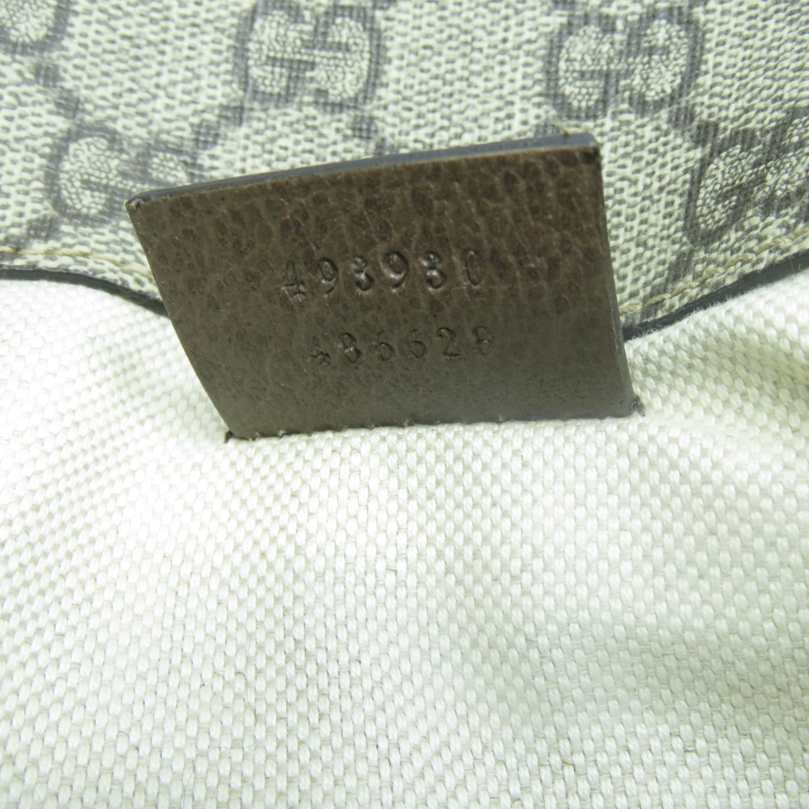 GUCCI 塗層帆布Waist Bag金扣腰包啡色
