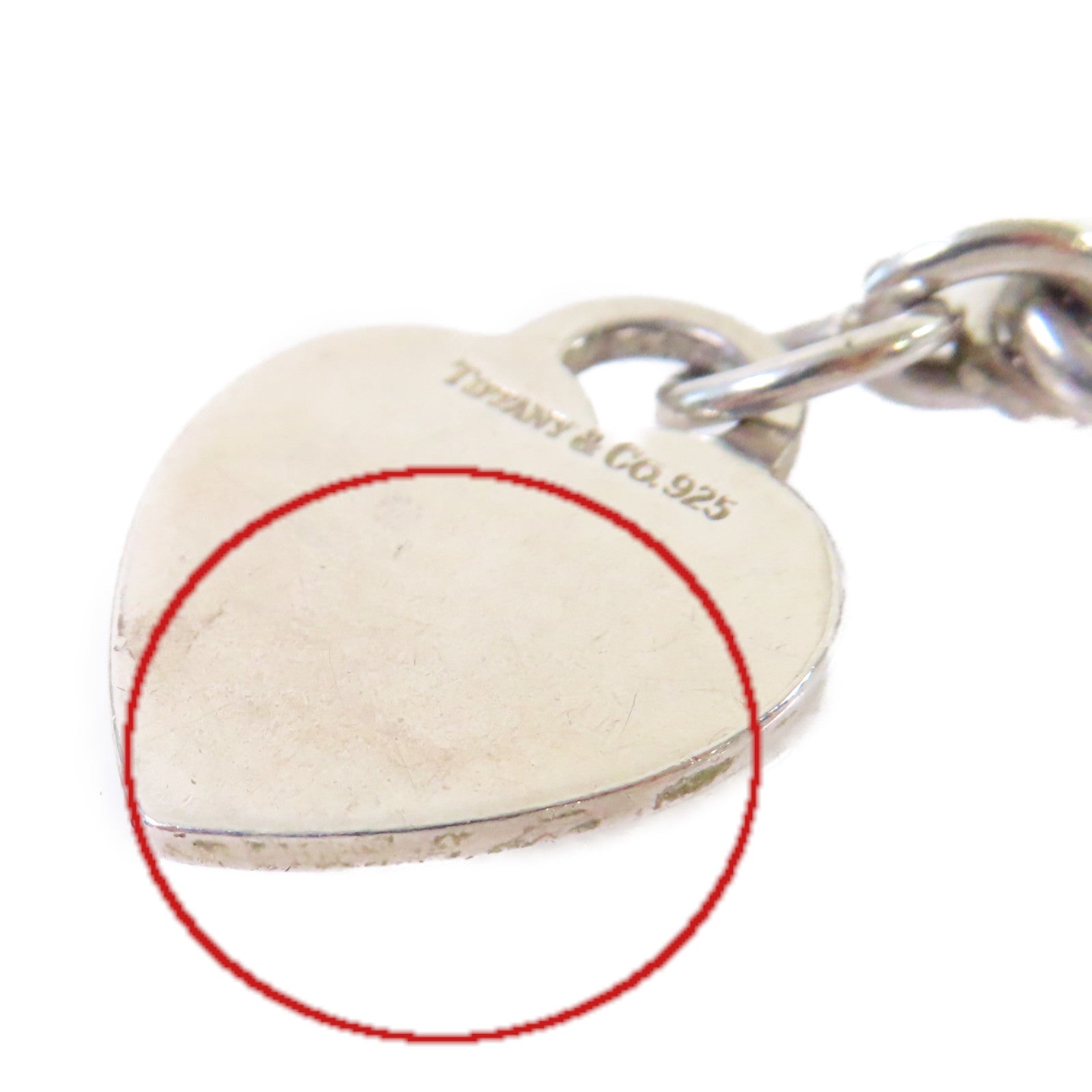 TIFFANY＆CO 925純銀Heart Tag Toggle Bracelet手鏈