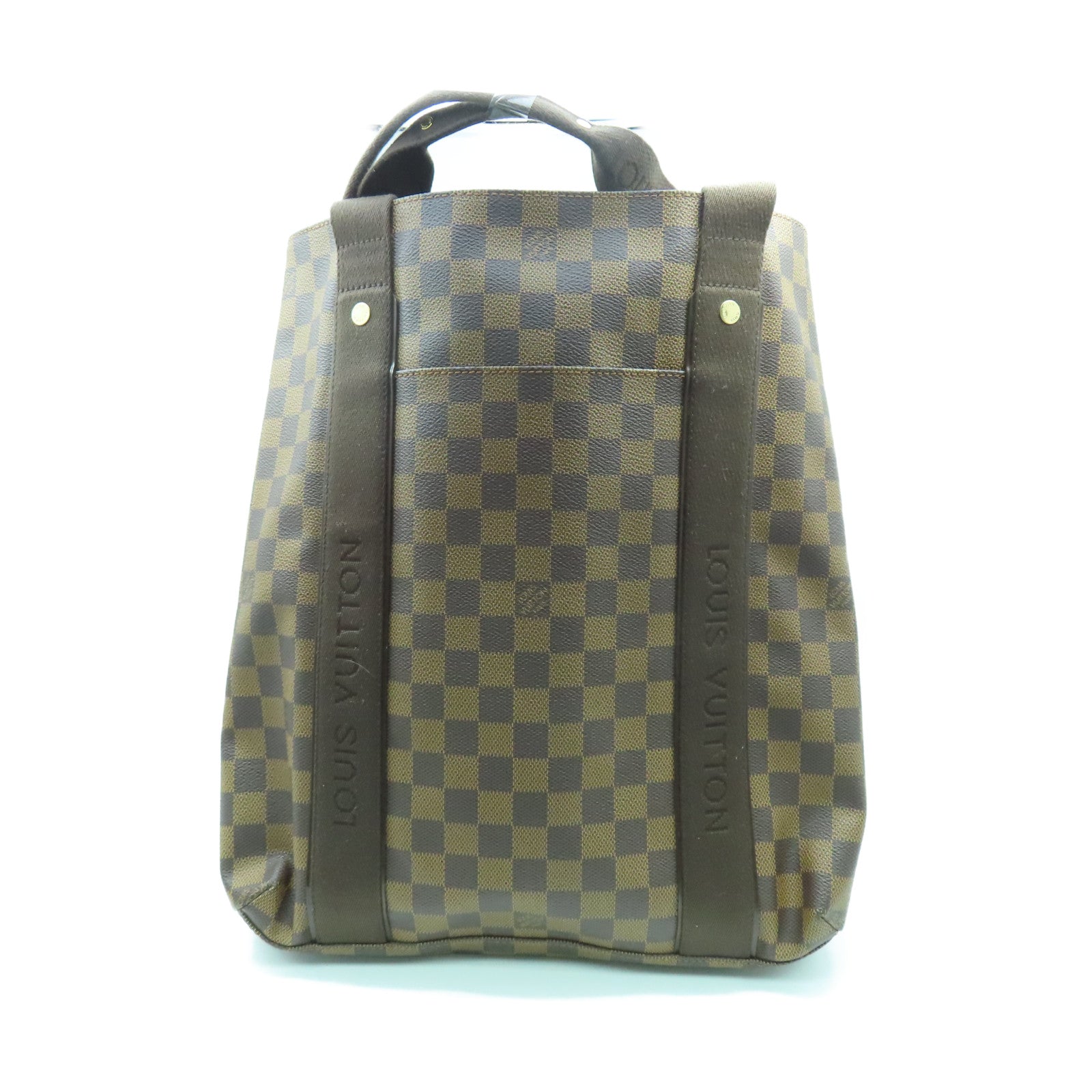 LOUIS VUITTON 【激減優惠】Damier Beaubourg金扣手挽袋棕色