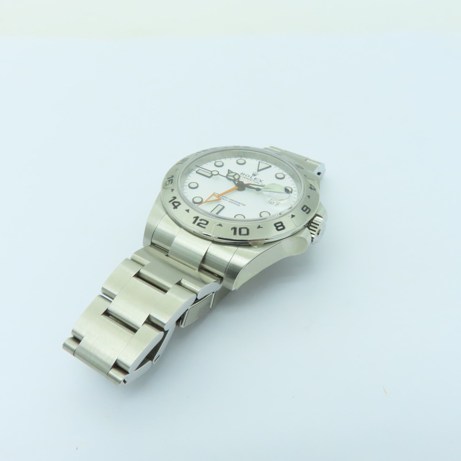 ROLEX 【激減優惠】Explorer II不鏽鋼手錶自動機芯白色