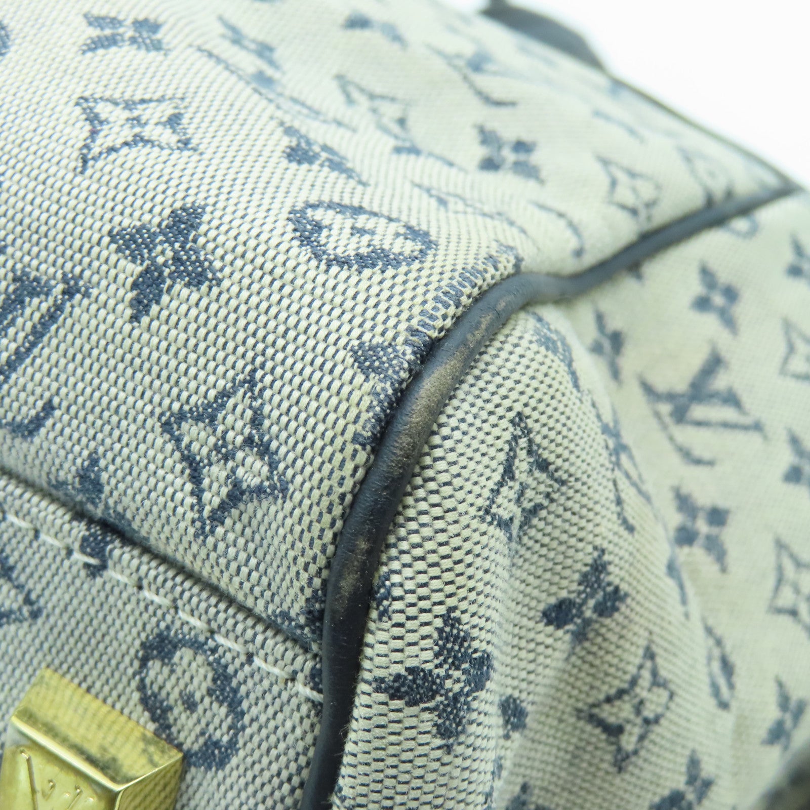 LOUIS VUITTON 【激減優惠】Monogram Mini Josephine GM金扣肩背袋灰色