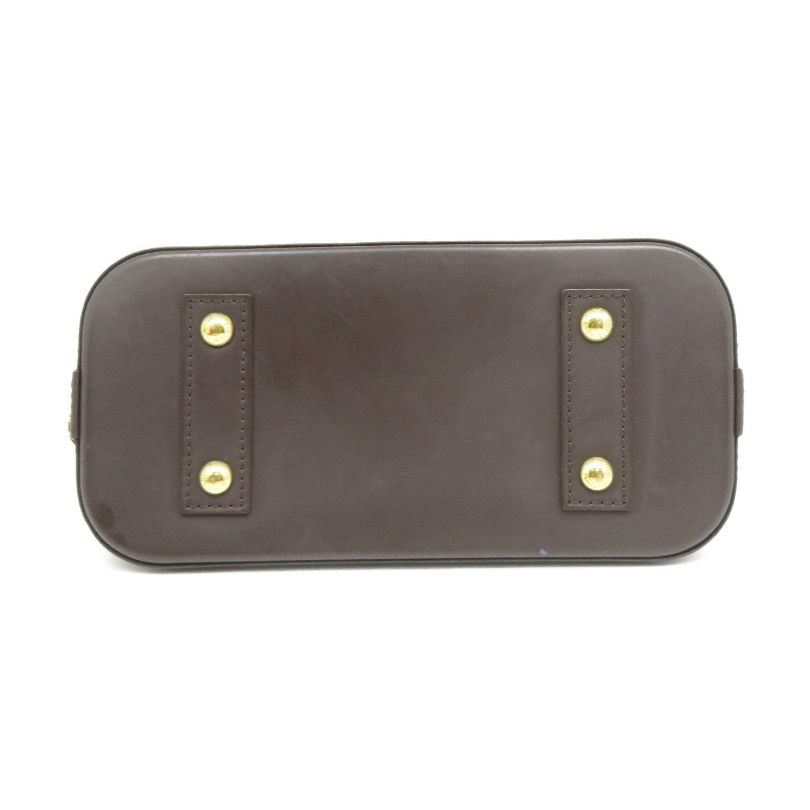 LOUIS VUITTON Damier Alma BB金扣手挽肩背兩用袋啡色