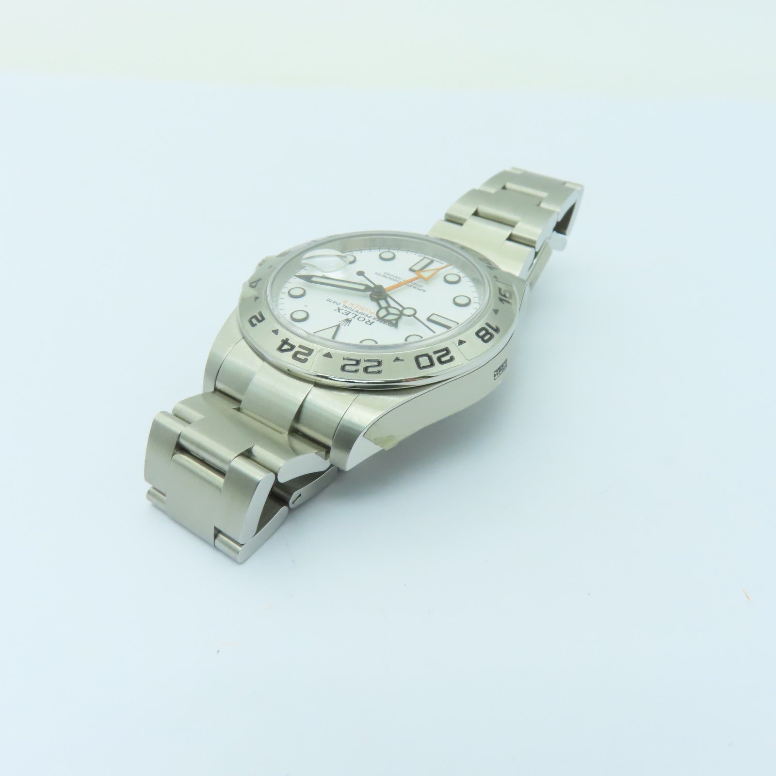 ROLEX 【激減優惠】Explorer II不鏽鋼手錶自動機芯白色