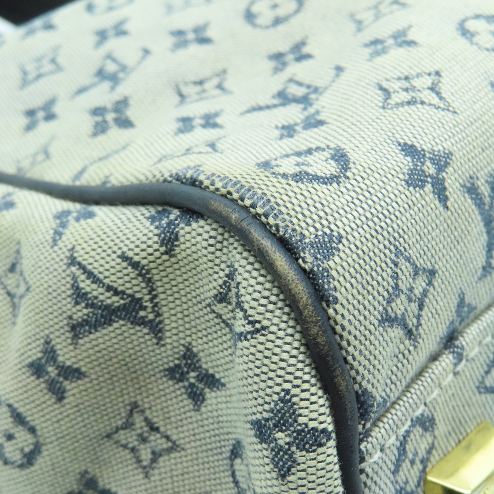 LOUIS VUITTON 【激減優惠】Monogram Mini Josephine GM金扣肩背袋灰色