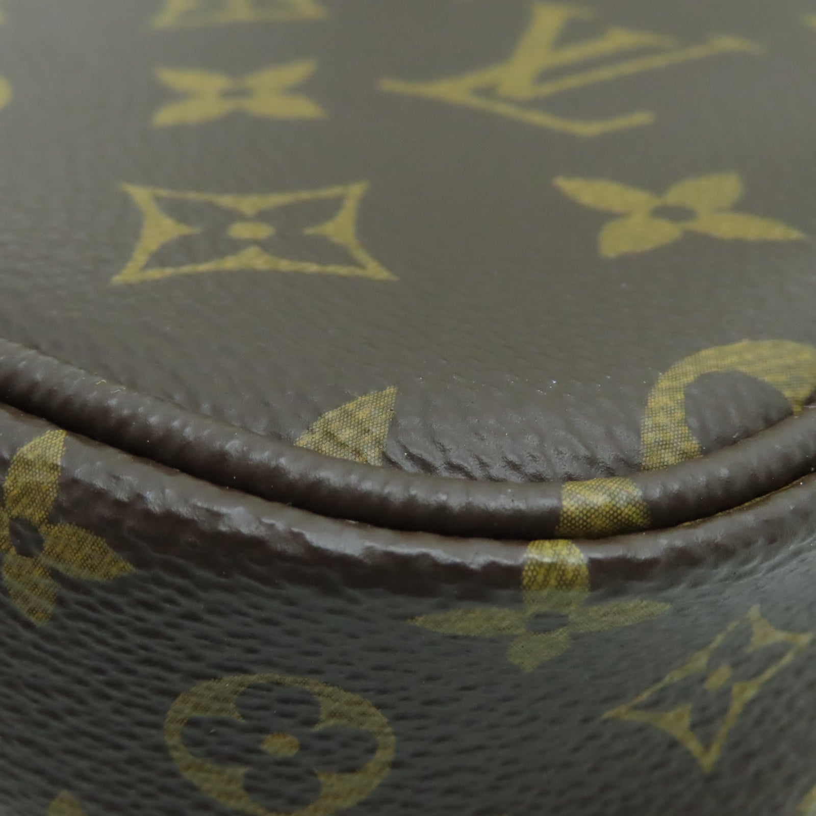 LOUIS VUITTON Monogram Multi Pochette Accessoires金扣肩背袋棕色