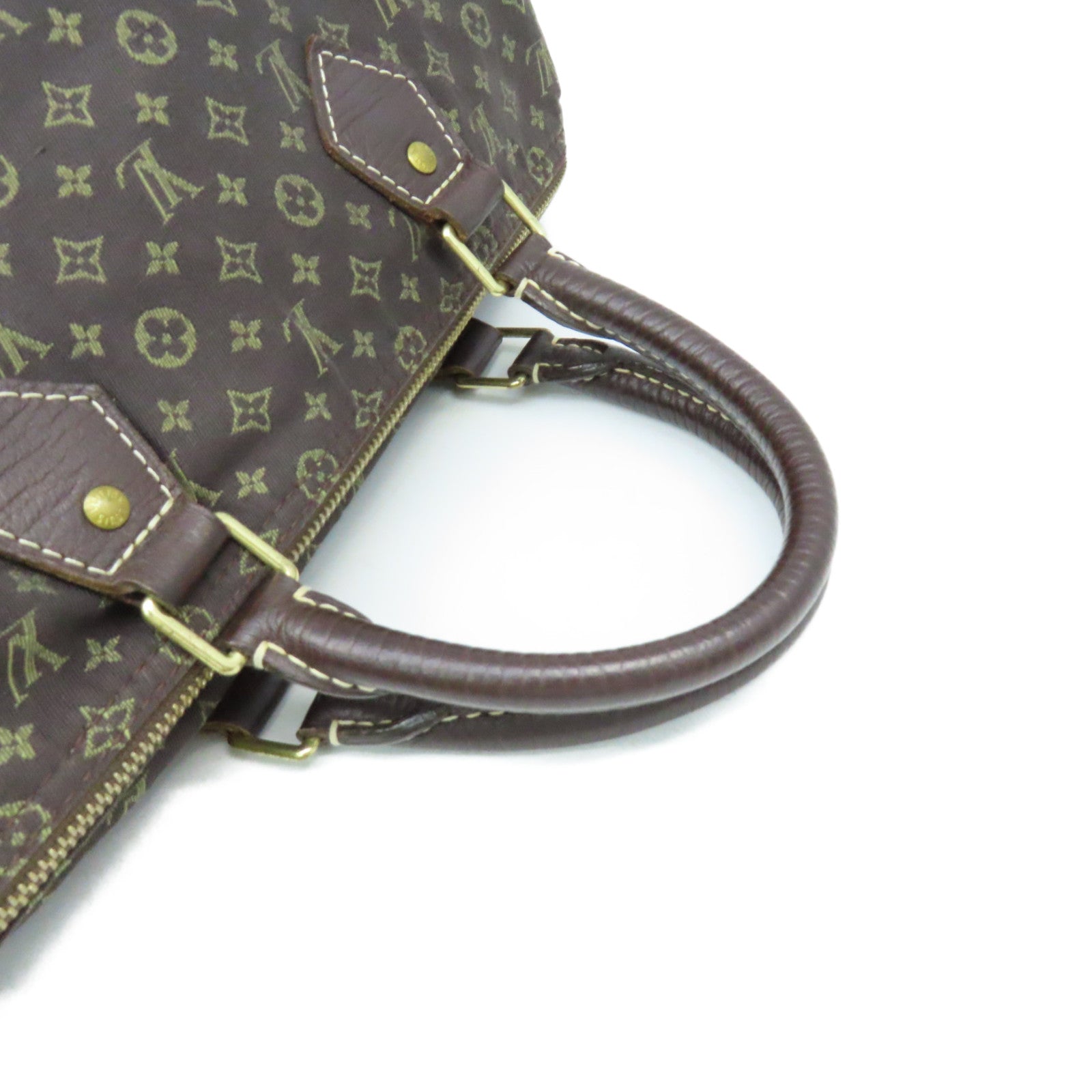 LOUIS VUITTON Monogram Mini Speedy 30 Hand Bag手挽袋啡色