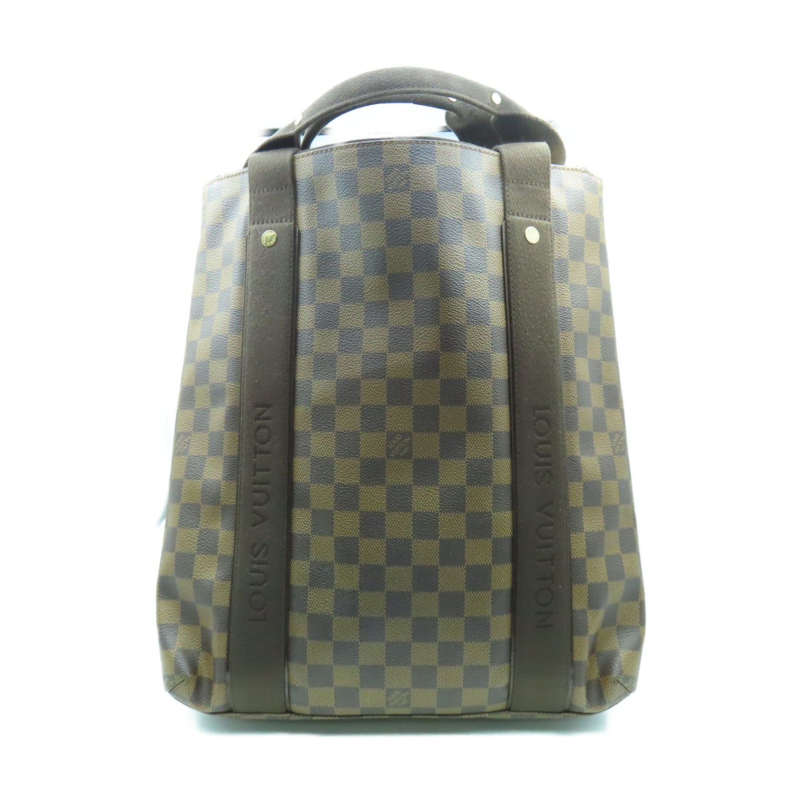 LOUIS VUITTON 【激減優惠】Damier Beaubourg金扣手挽袋棕色