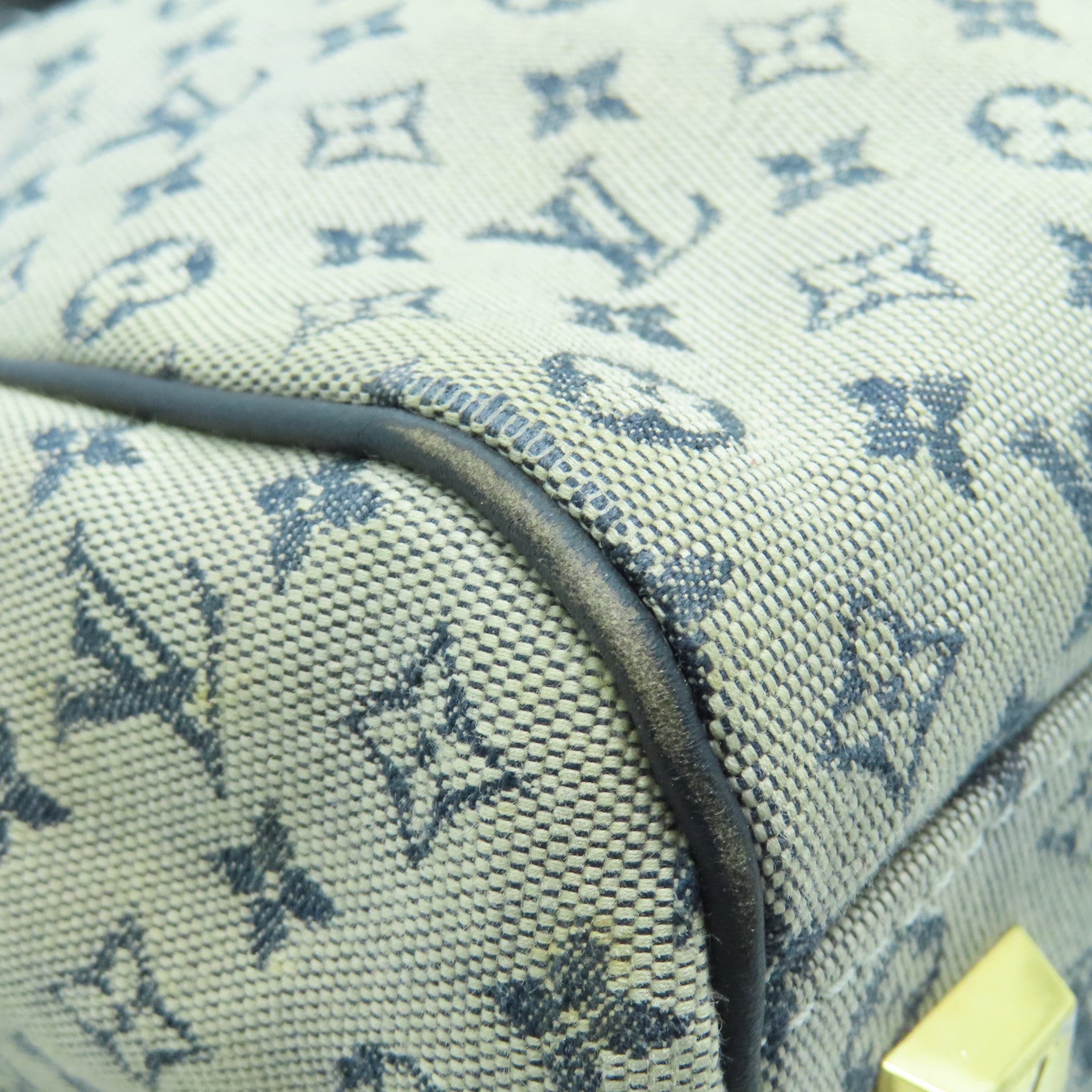 LOUIS VUITTON 【激減優惠】Monogram Mini Josephine GM金扣肩背袋灰色