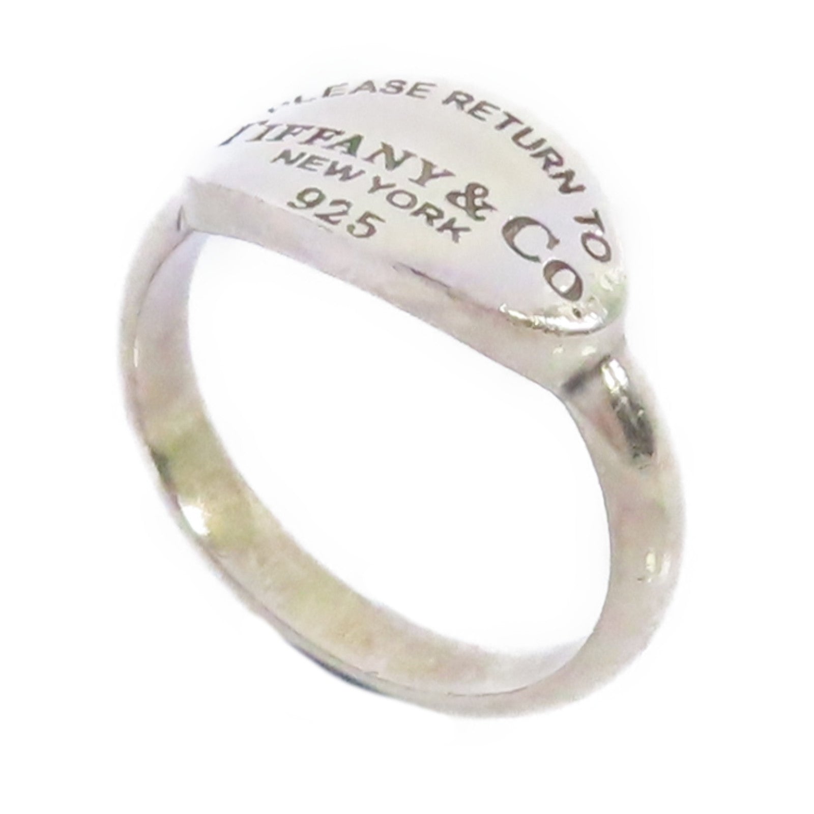 TIFFANY＆CO 925純銀Please Return to Tiffany Ring戒指US#6