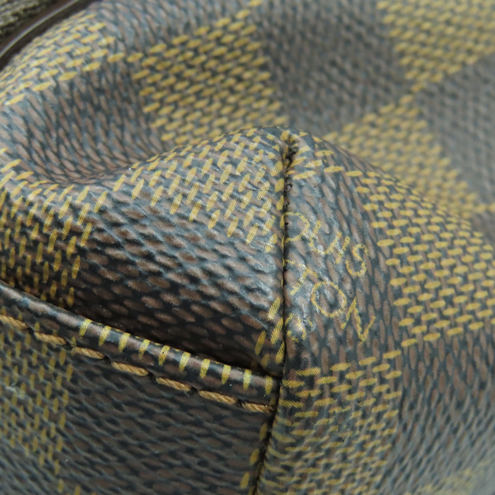 LOUIS VUITTON 【激減優惠】Damier Beaubourg金扣手挽袋棕色