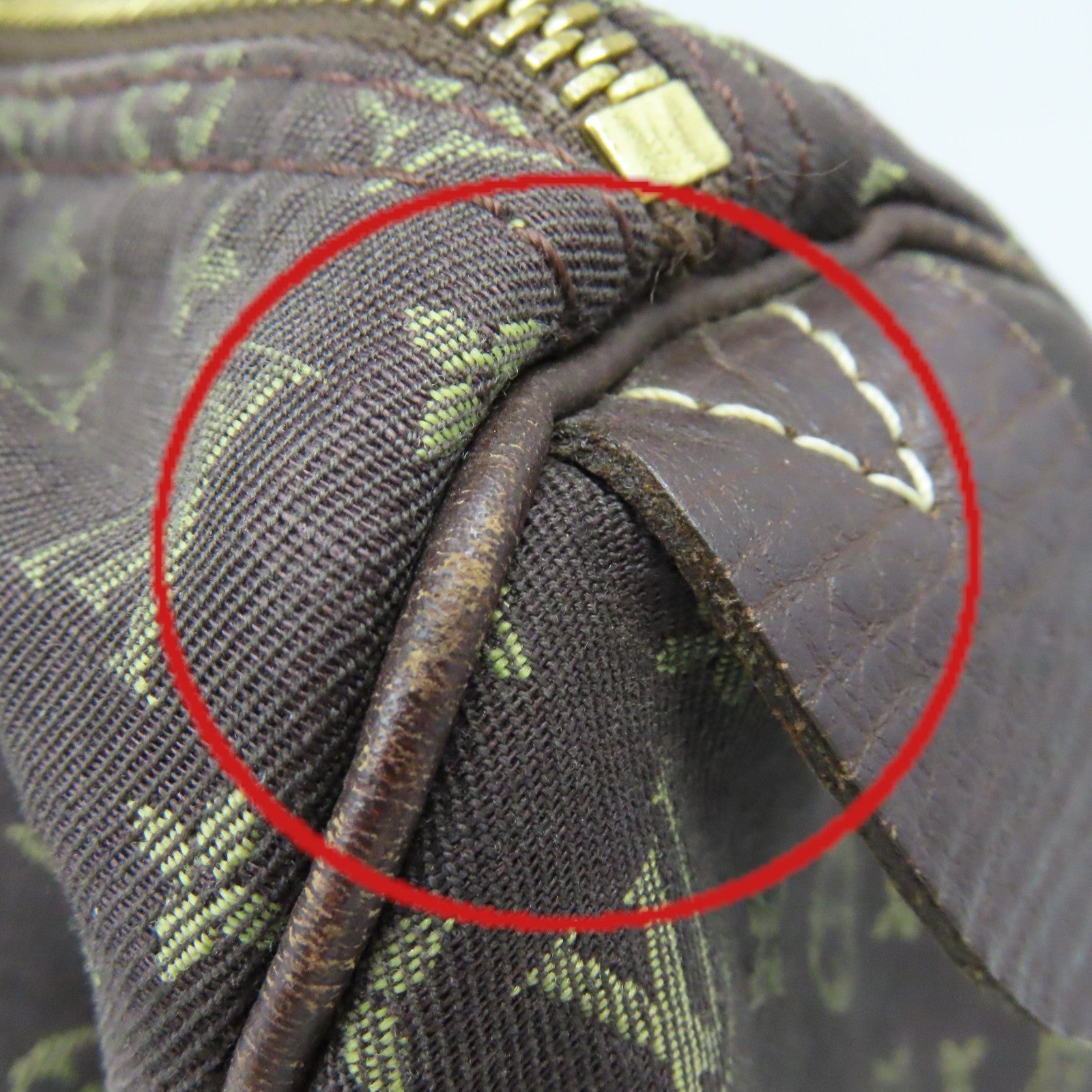 LOUIS VUITTON Monogram Mini Speedy 30 Hand Bag手挽袋啡色