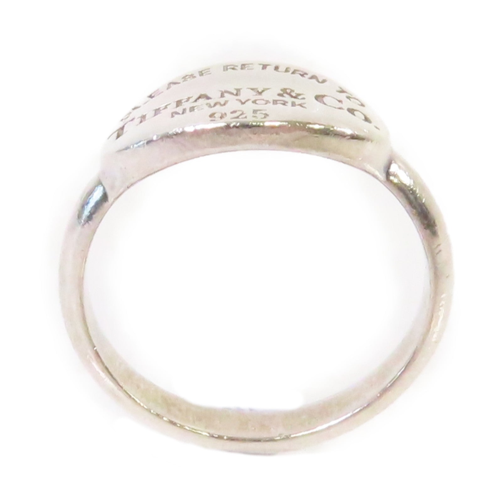 TIFFANY＆CO 925純銀Please Return to Tiffany Ring戒指US#6