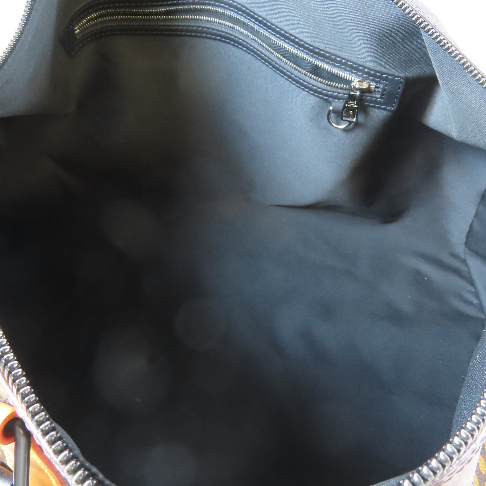 LOUIS VUITTON Monogram Keepall 50黑扣/銀扣手挽袋啡色