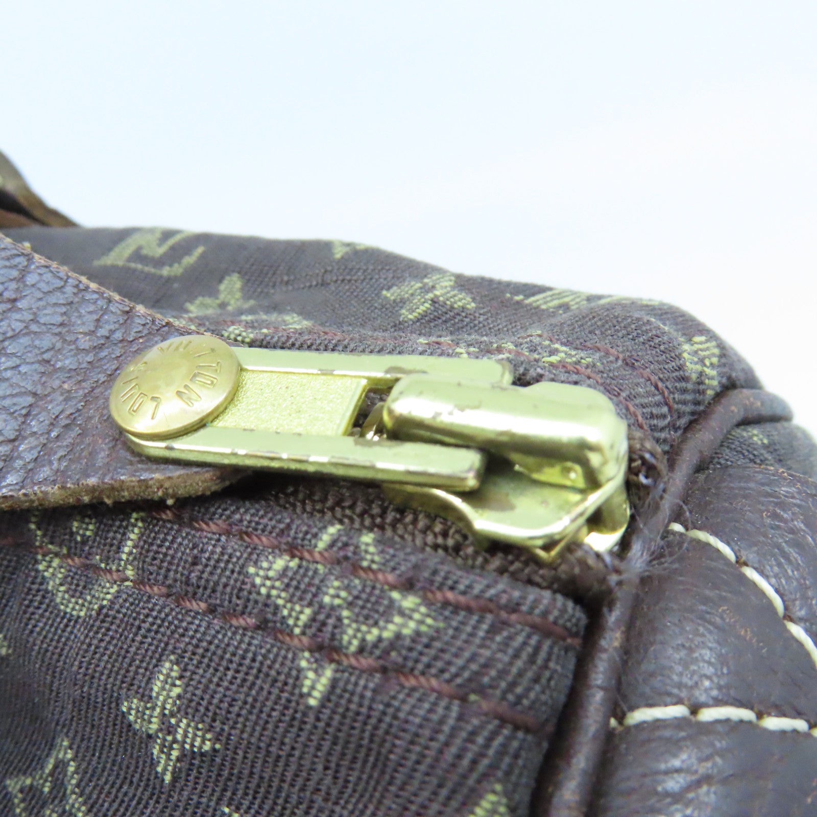LOUIS VUITTON Monogram Mini Speedy 30 Hand Bag手挽袋啡色