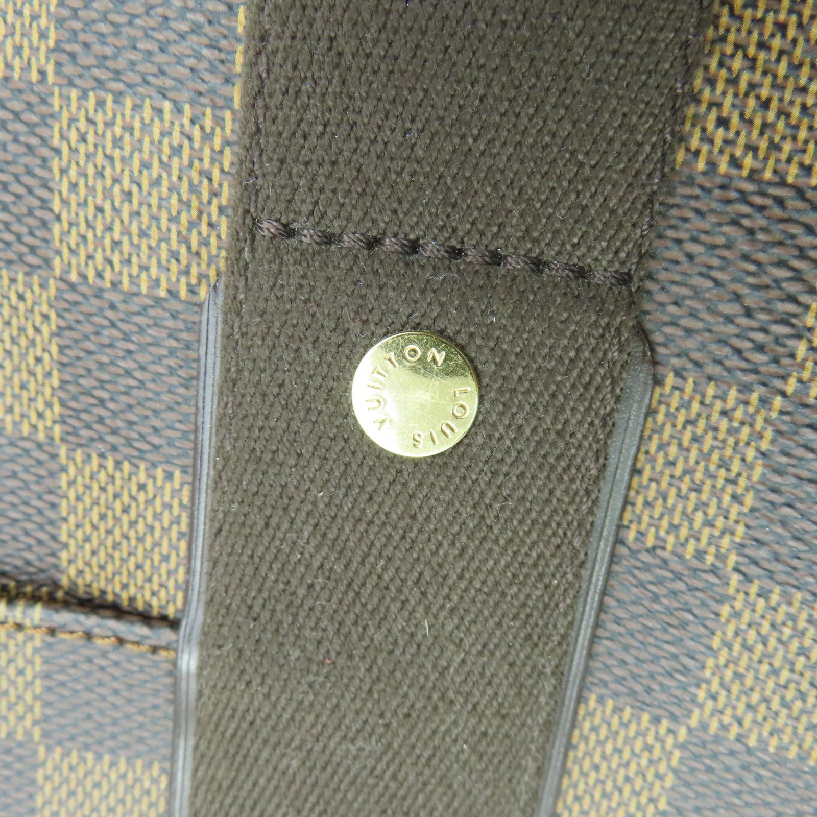 LOUIS VUITTON 【激減優惠】Damier Beaubourg金扣手挽袋棕色