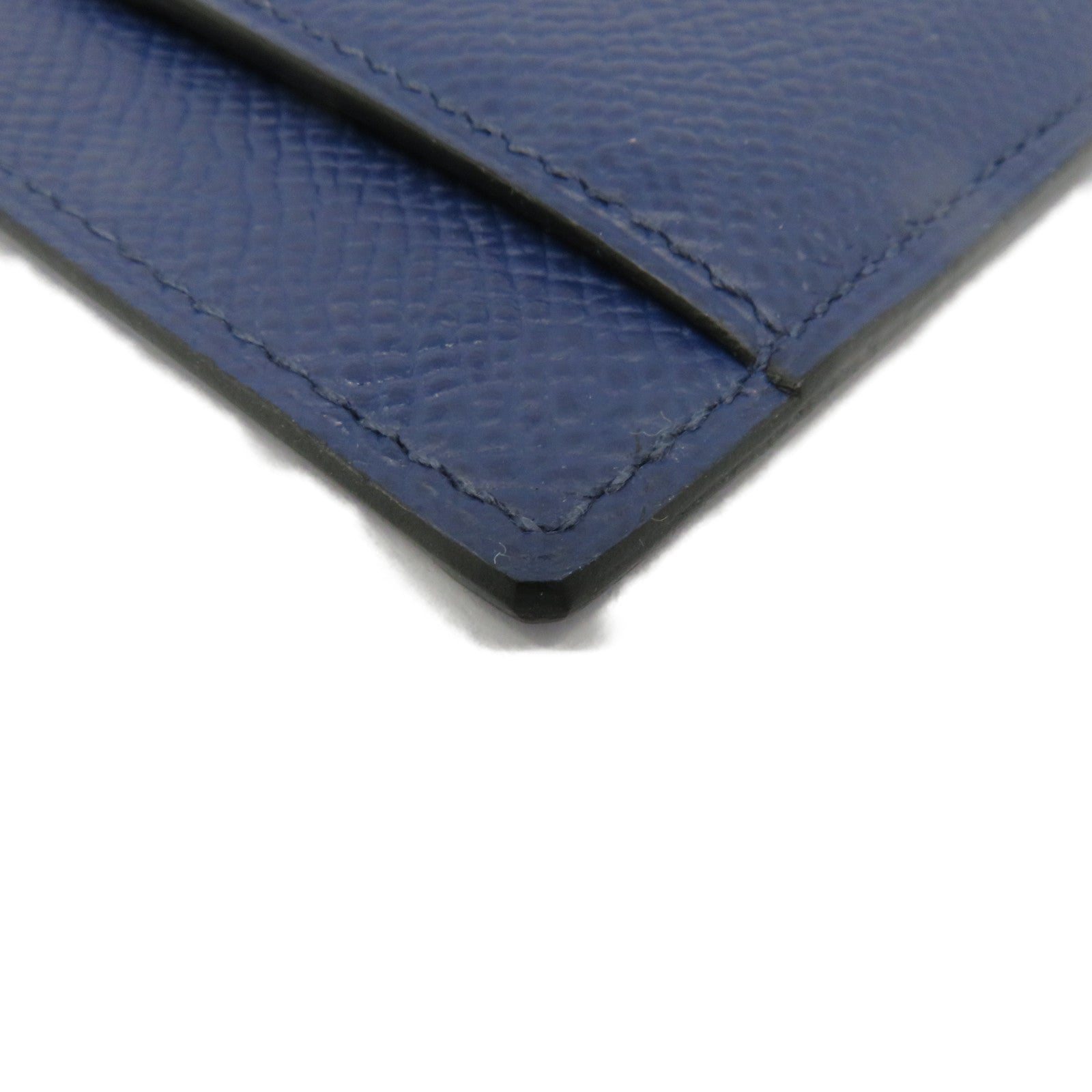 HERMES Epsom皮革City 8 CC Card Case卡套Blue Navy寶藍色