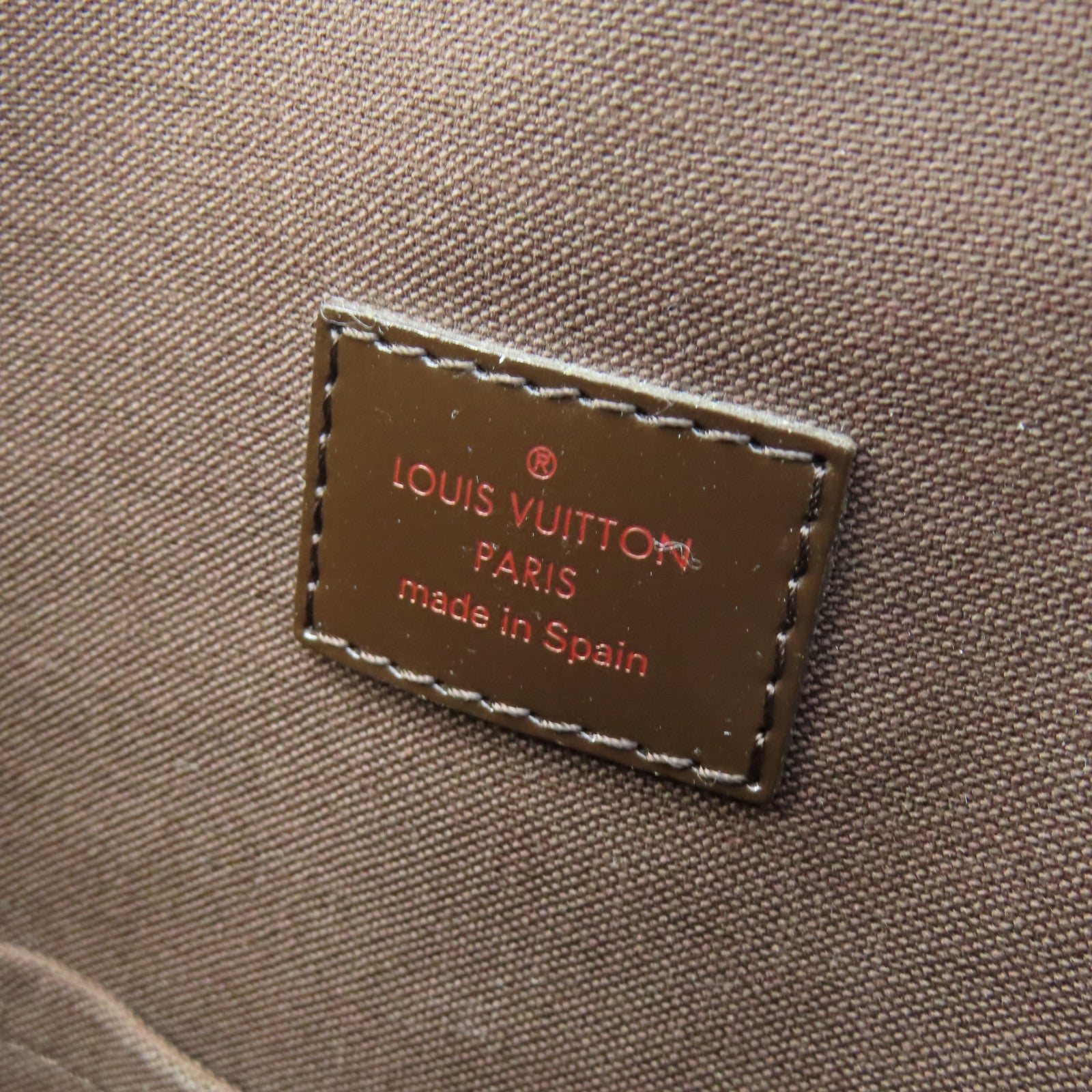 LOUIS VUITTON 【激減優惠】Damier Beaubourg金扣手挽袋棕色