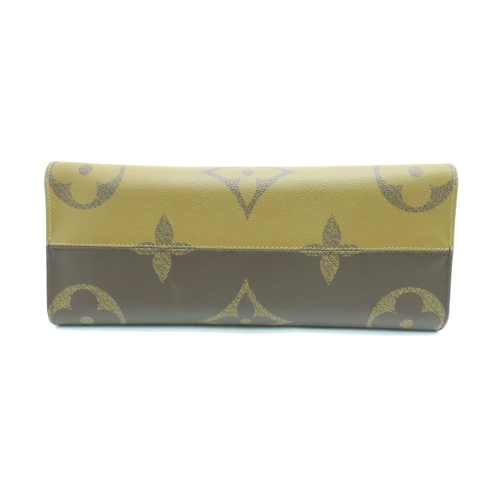 LOUIS VUITTON Monogram On The Go金扣肩背袋棕色