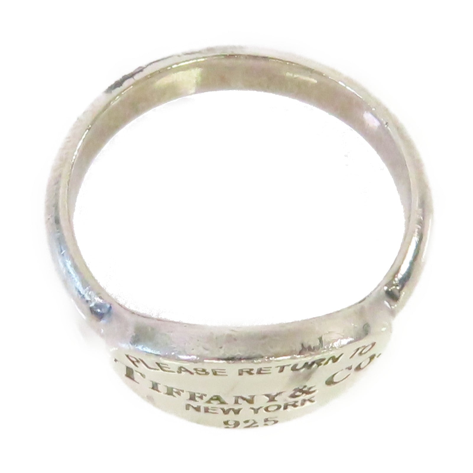 TIFFANY＆CO 925純銀Please Return to Tiffany Ring戒指US#6