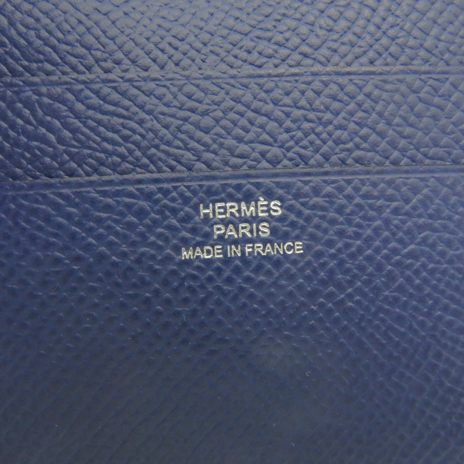 HERMES Epsom皮革City 8 CC Card Case卡套Blue Navy寶藍色