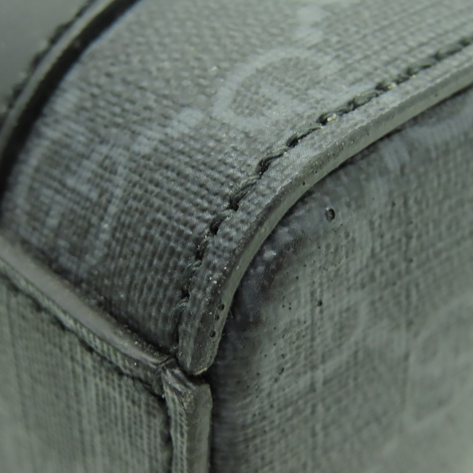 GUCCI 牛皮皮革Hand Bag銀扣手挽袋深藍色
