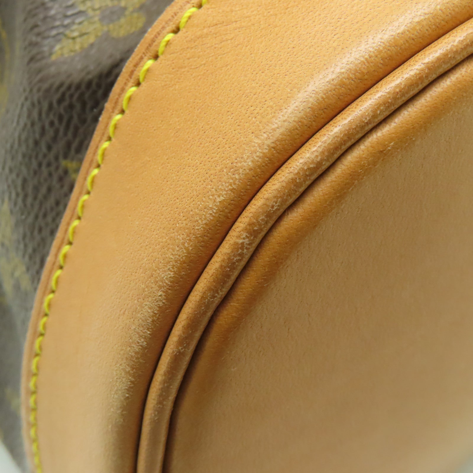 LOUIS VUITTON Monogram Montsouris GM金扣背包棕色