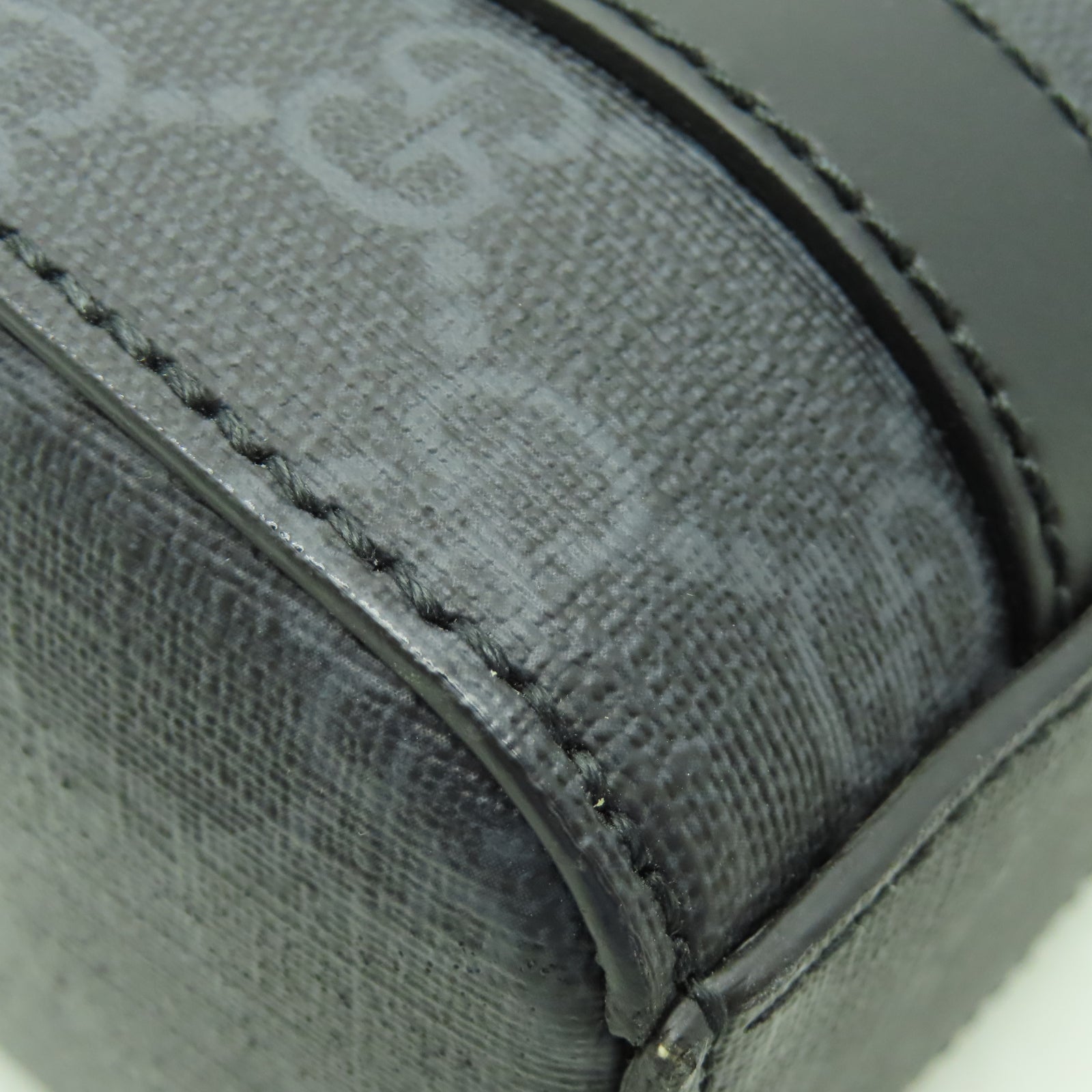 GUCCI 牛皮皮革Hand Bag銀扣手挽袋深藍色