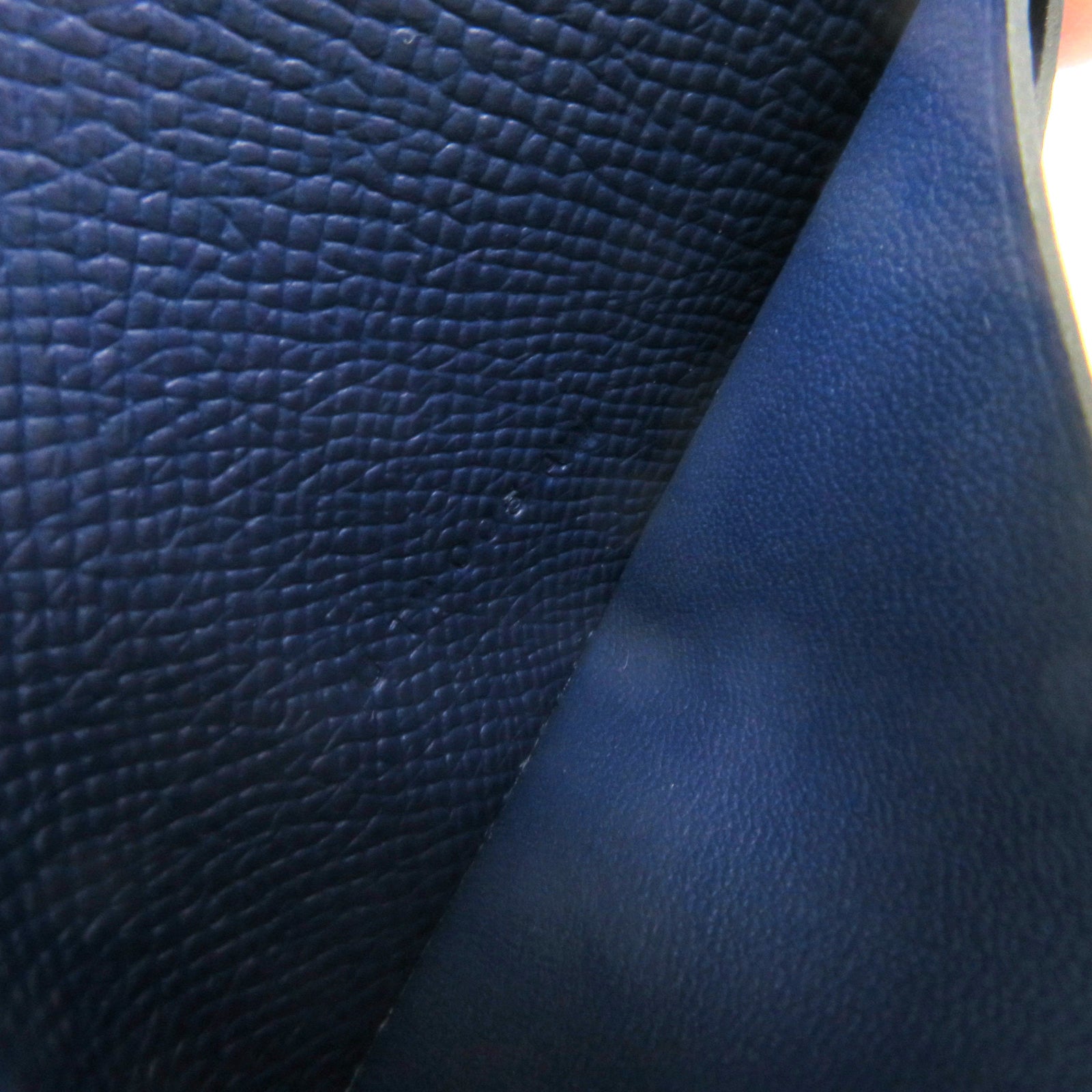 HERMES Epsom皮革City 8 CC Card Case卡套Blue Navy寶藍色