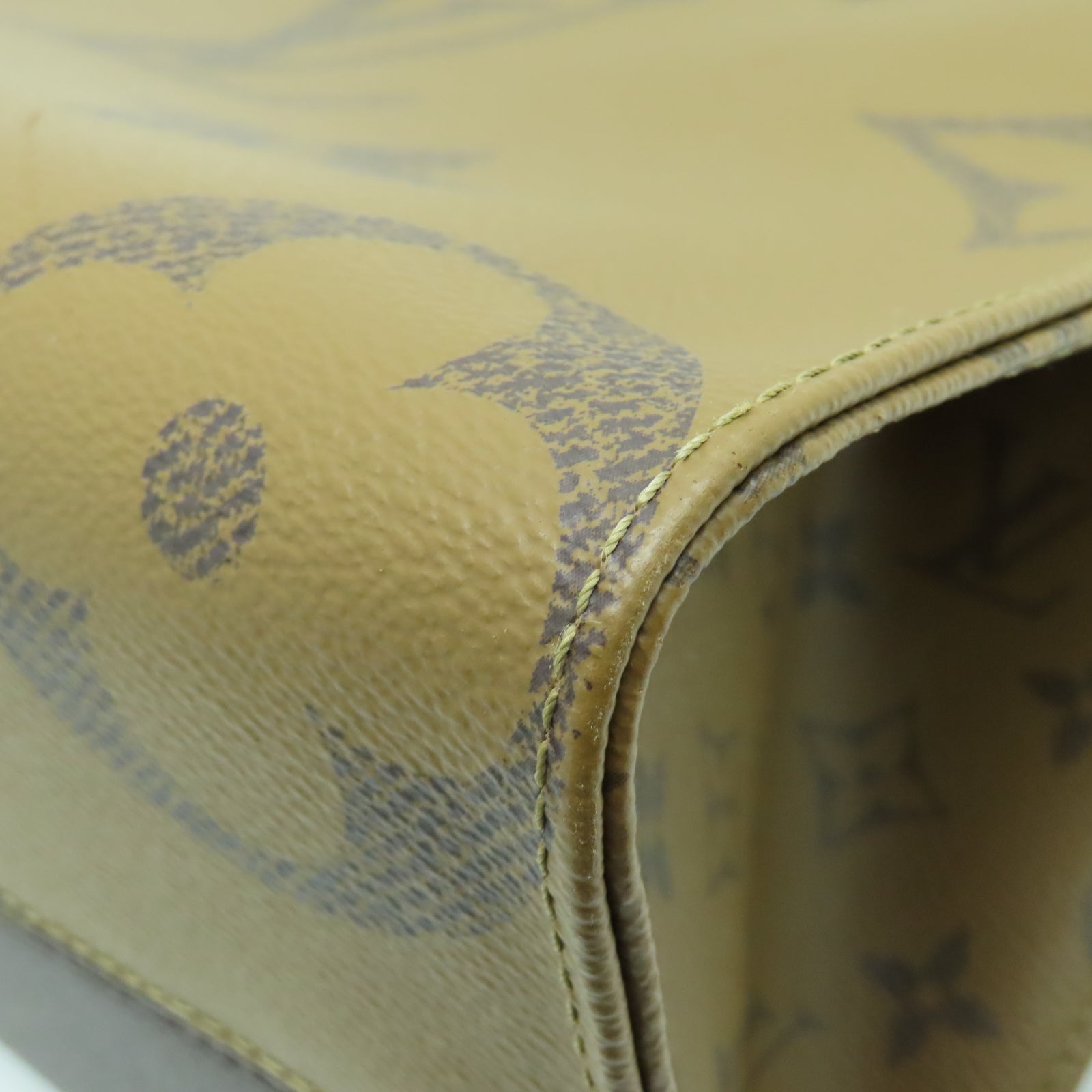 LOUIS VUITTON Monogram On The Go金扣肩背袋棕色
