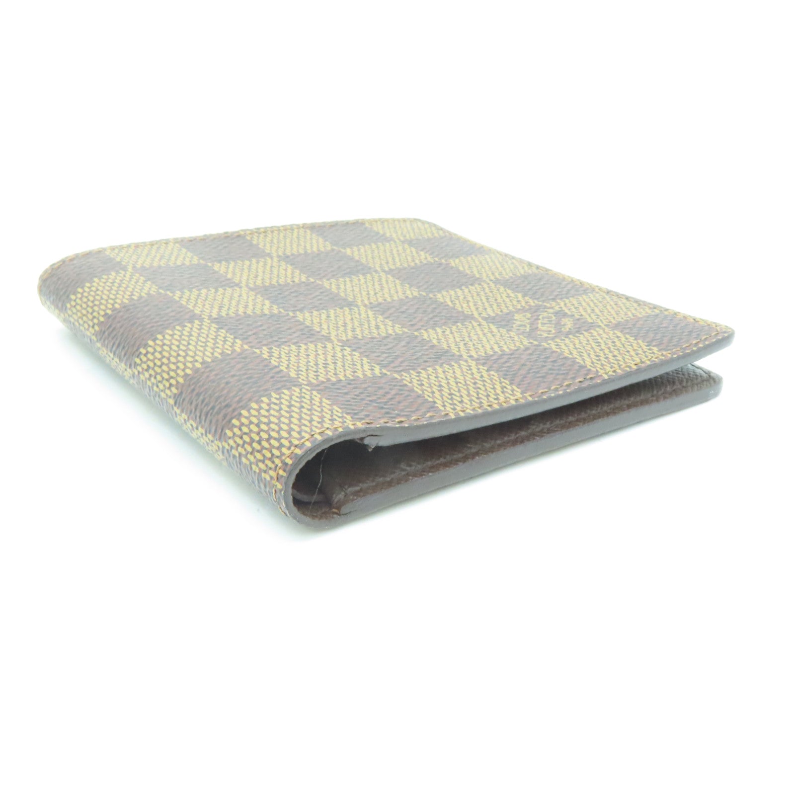 LOUIS VUITTON Damier皮革 Porte-Billets Wallet錢包啡色