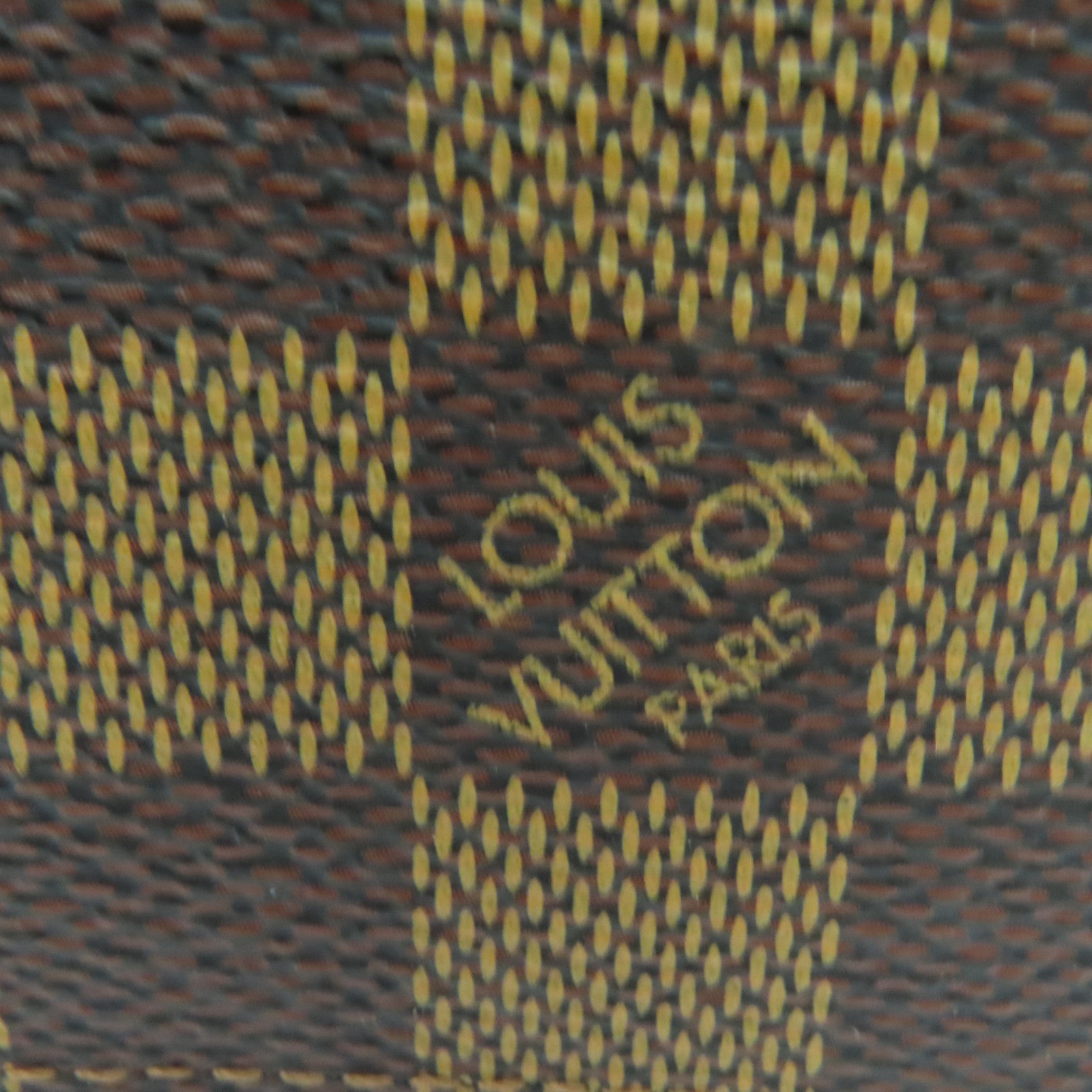 LOUIS VUITTON Damier皮革 Porte-Billets Wallet錢包啡色