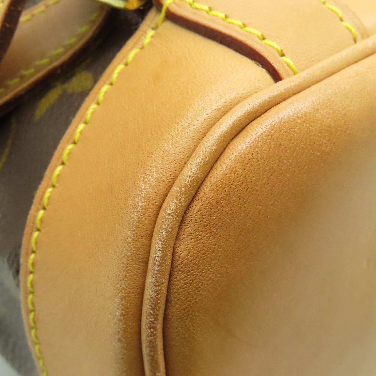 LOUIS VUITTON Monogram Montsouris GM金扣背包棕色