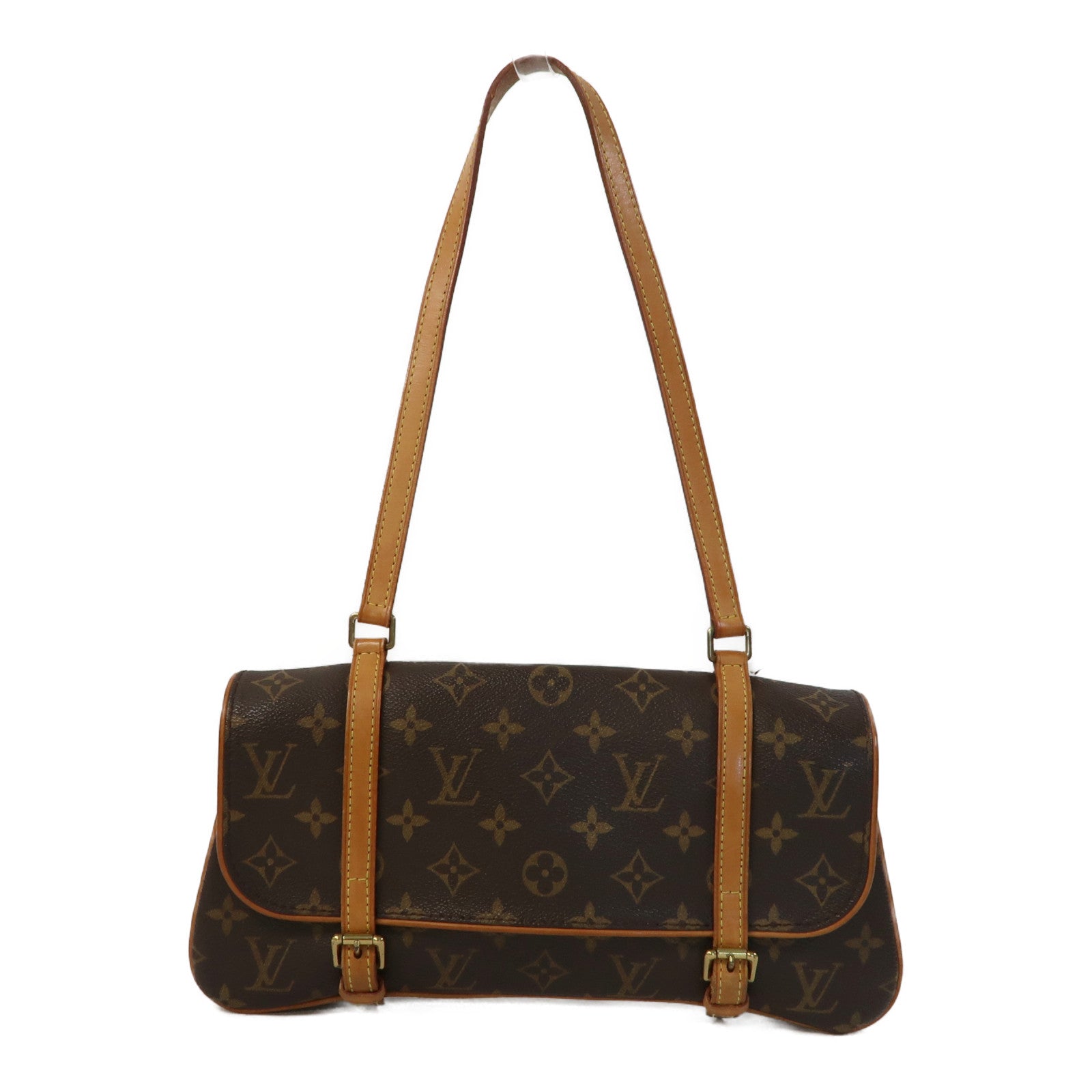 LOUIS VUITTON Monogram Murrell金扣肩背袋啡色