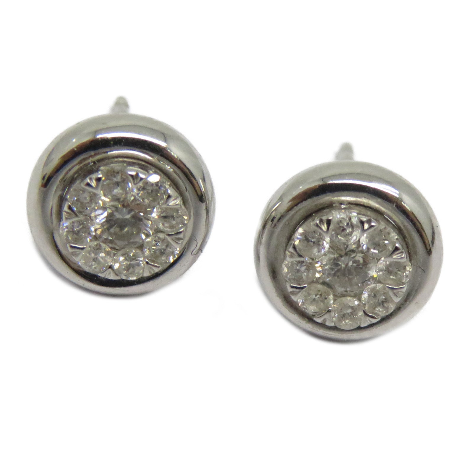 JEWELRY 【激減優惠】18K白金Diamond Earrings 0.38ct鑽石耳環