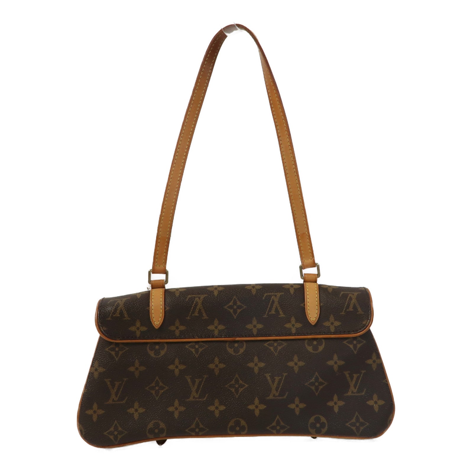 LOUIS VUITTON Monogram Murrell金扣肩背袋啡色