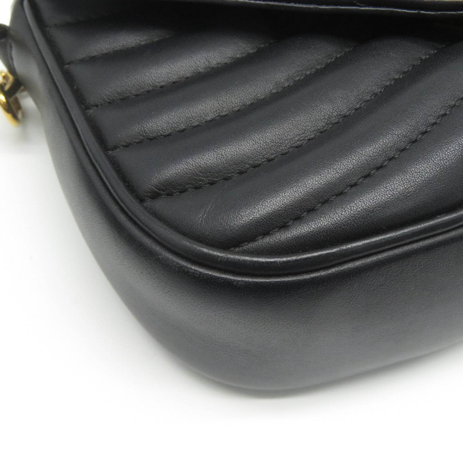 LOUIS VUITTON 斜紋牛皮皮革New Wave Multi Pochette金扣手挽肩背兩用袋黑色
