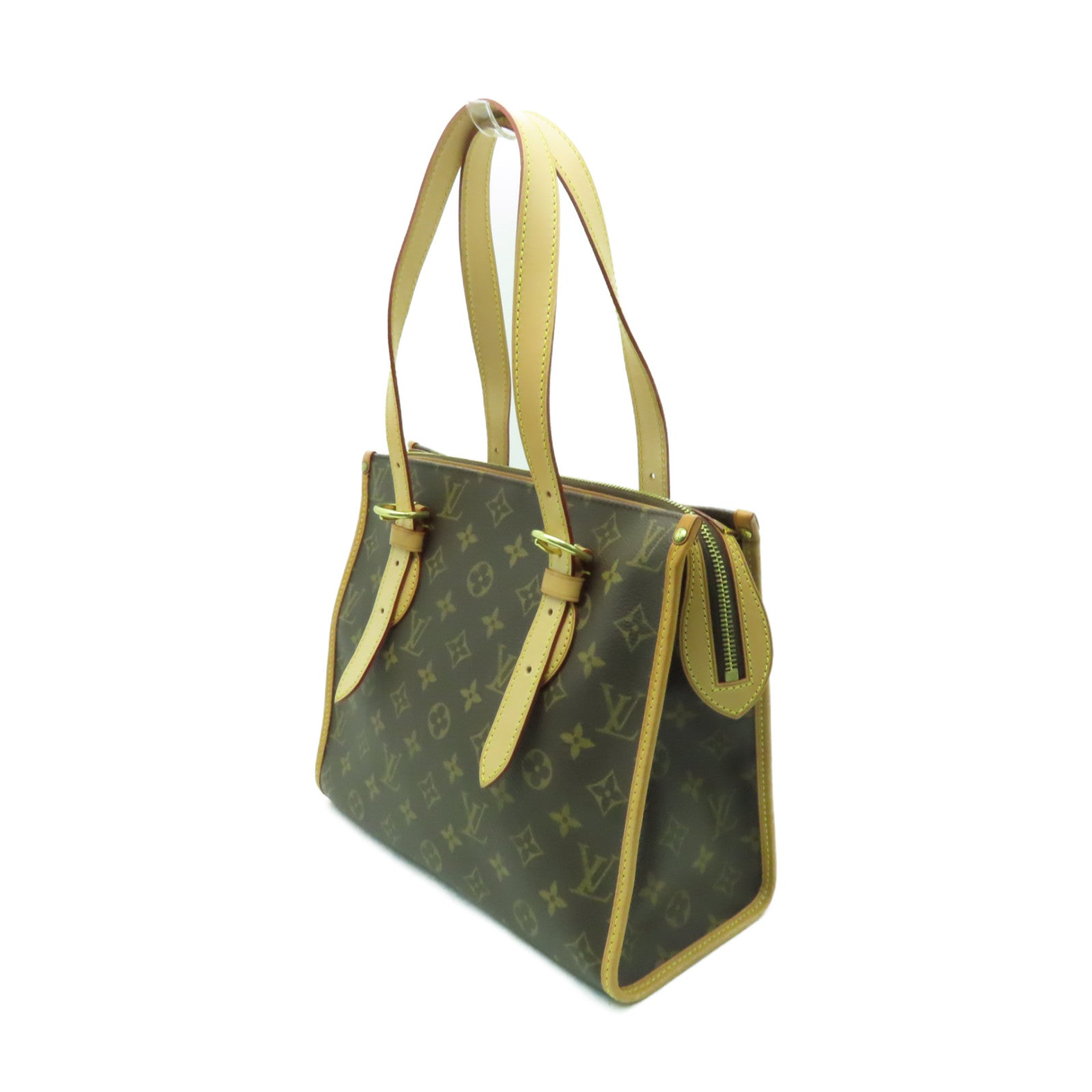 LOUIS VUITTON Monogram Popincourt Haut金扣手挽袋啡色