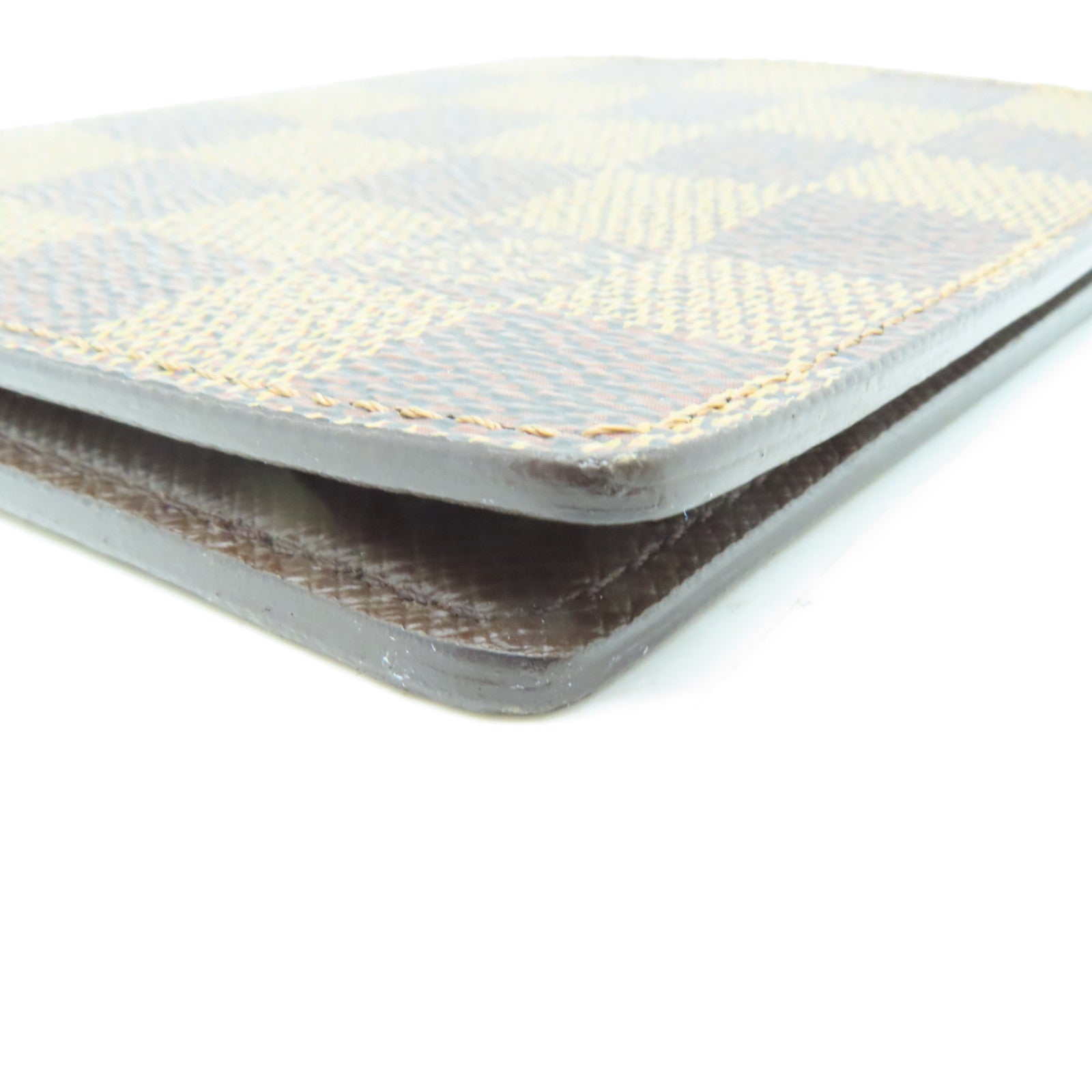 LOUIS VUITTON Damier皮革 Porte-Billets Wallet錢包啡色