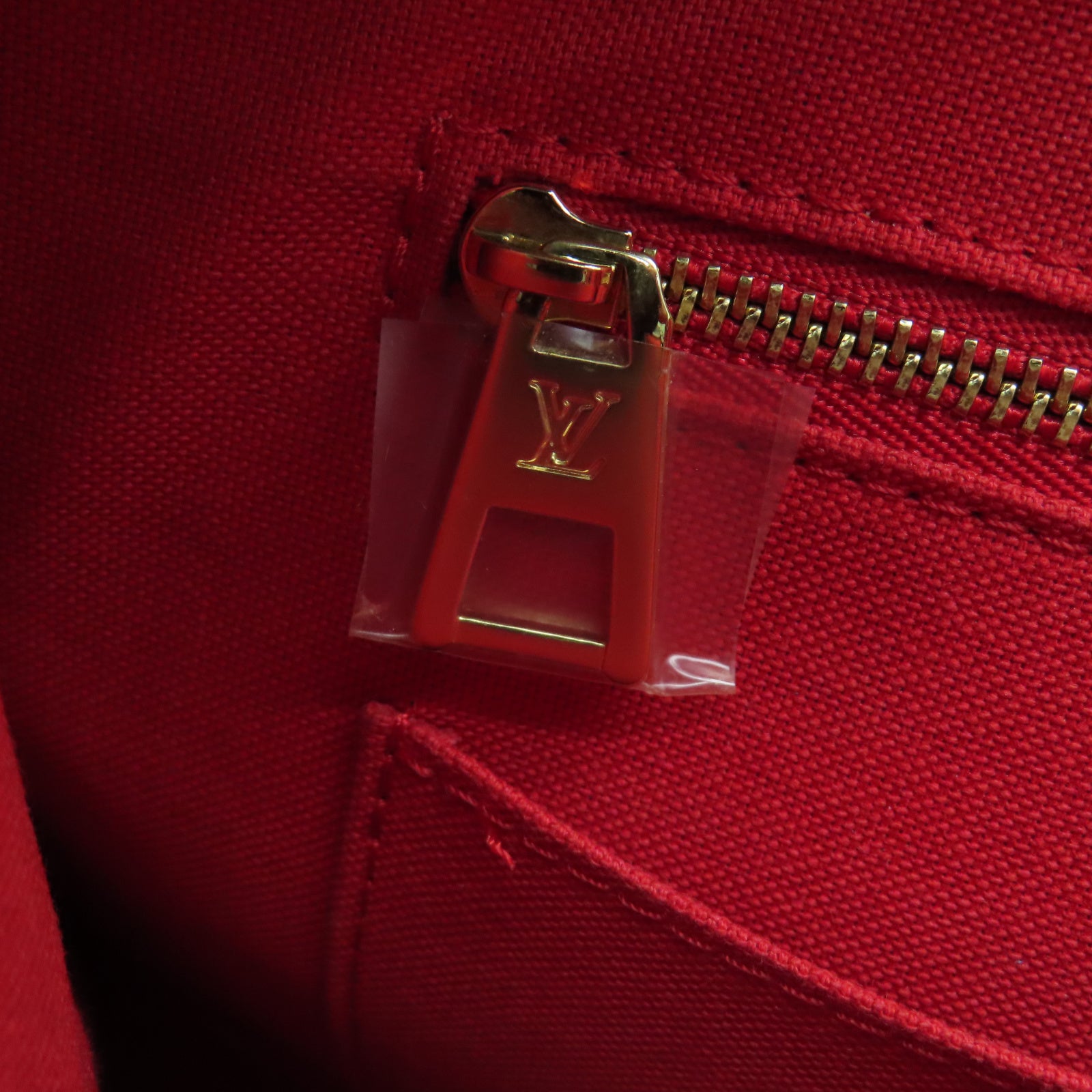LOUIS VUITTON Monogram On The Go金扣肩背袋棕色