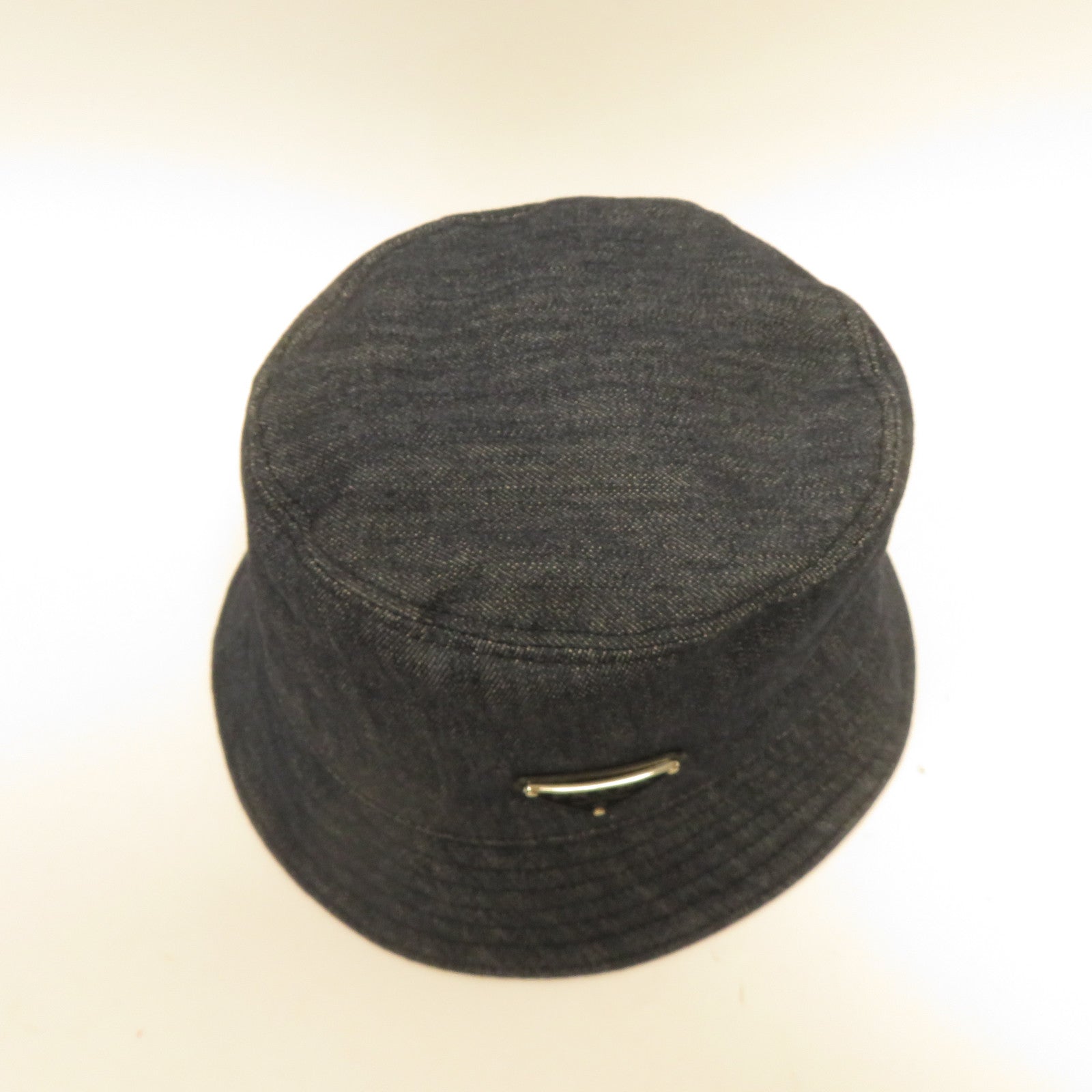 PRADA 牛仔布Bucket Hat漁夫帽藍色