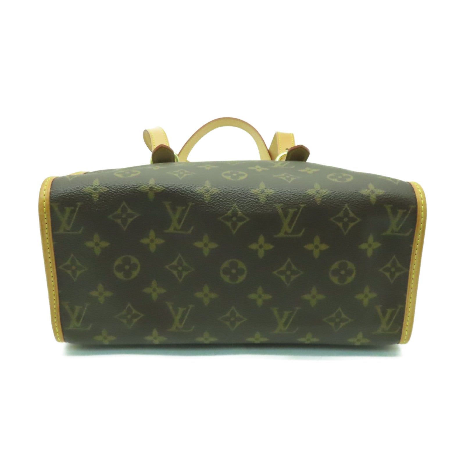 LOUIS VUITTON Monogram Popincourt Haut金扣手挽袋啡色