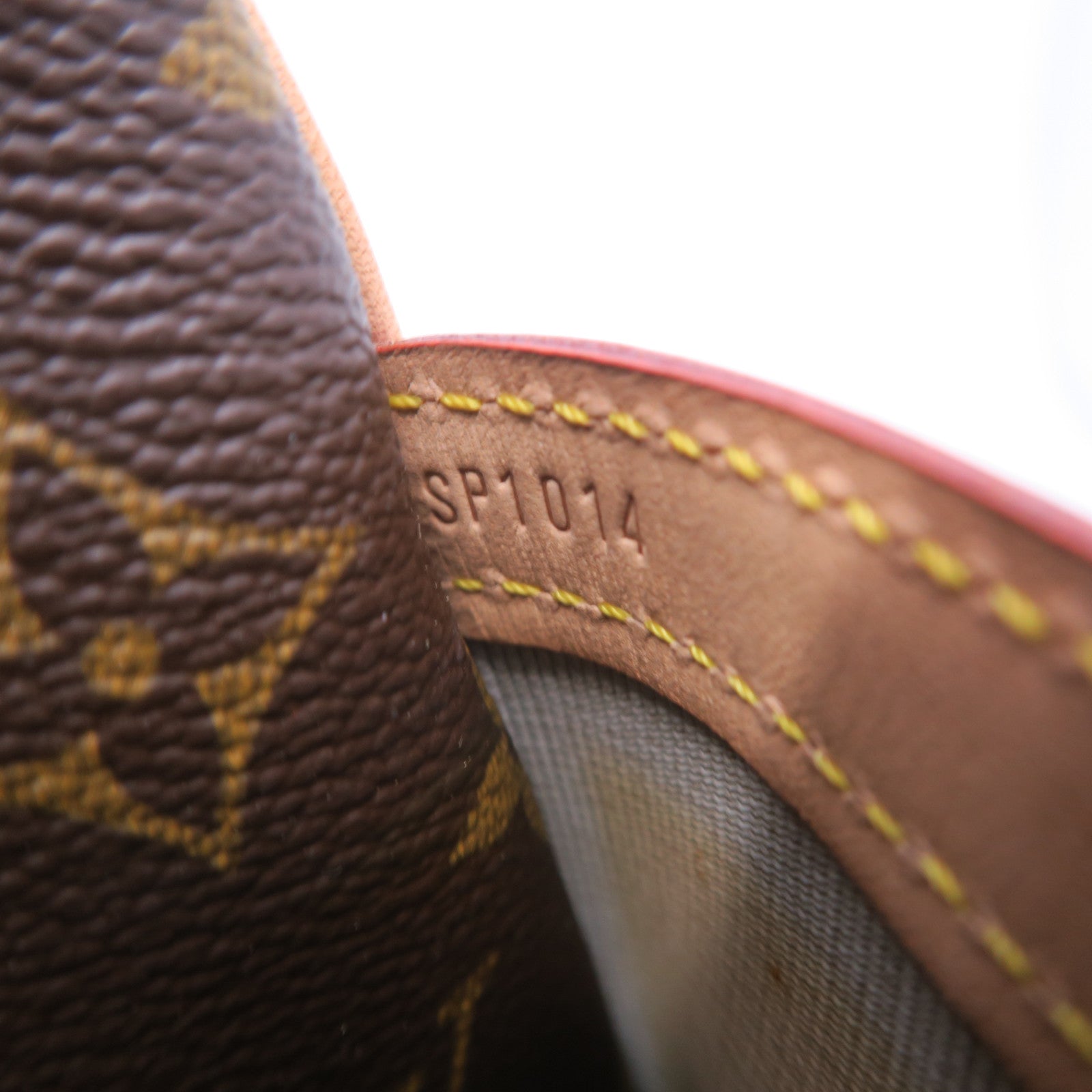 LOUIS VUITTON Monogram Reporter PM金扣肩背袋棕色