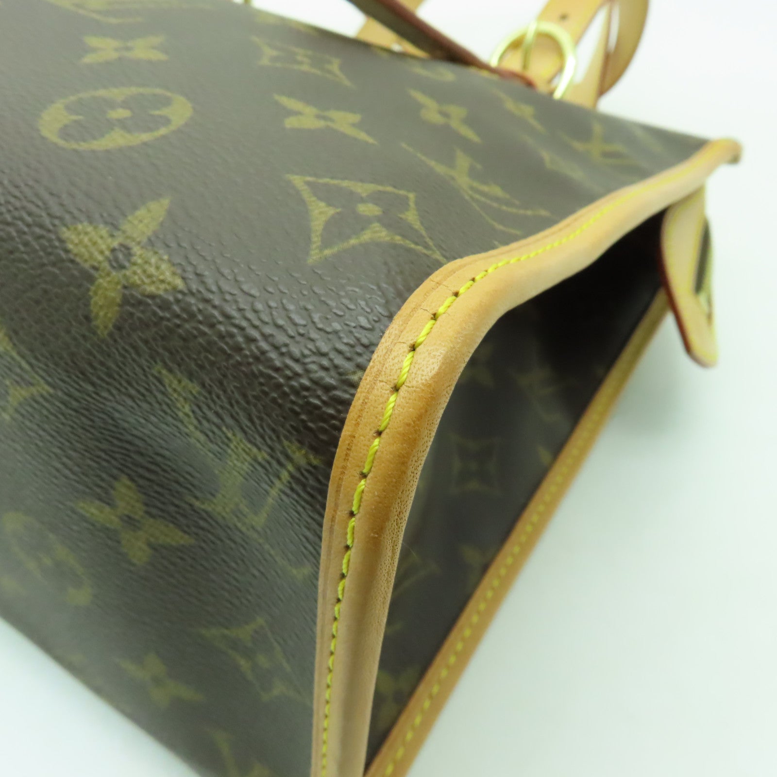 LOUIS VUITTON Monogram Popincourt Haut金扣手挽袋啡色